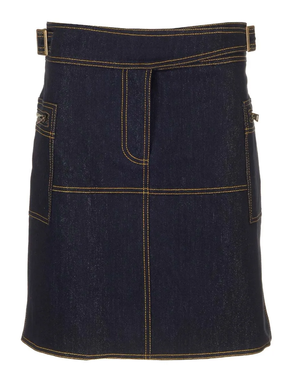   Etro  Gonna in denim blu scuro  