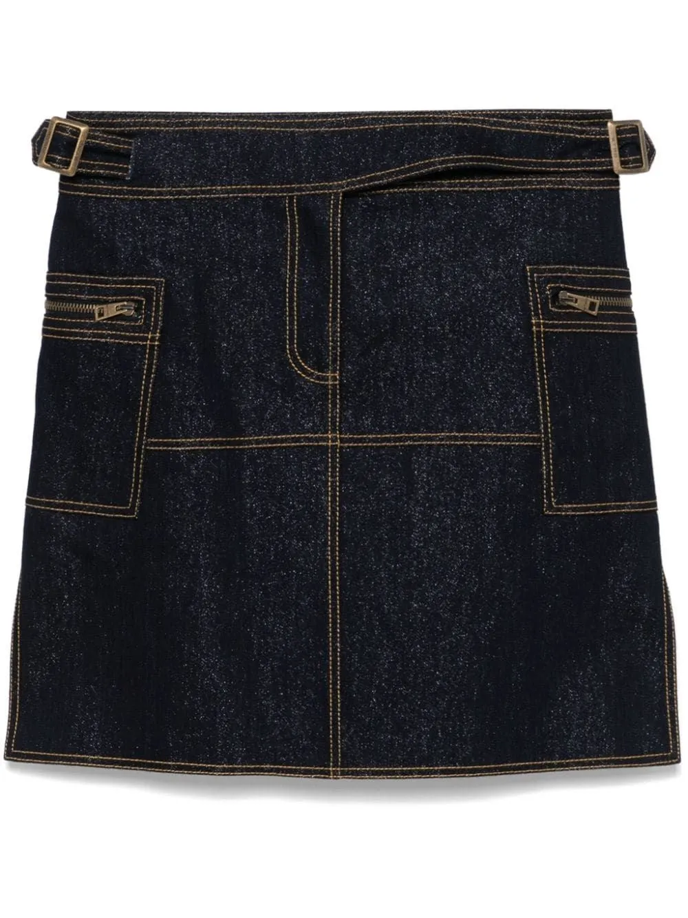   Etro  Gonna in denim blu scuro  