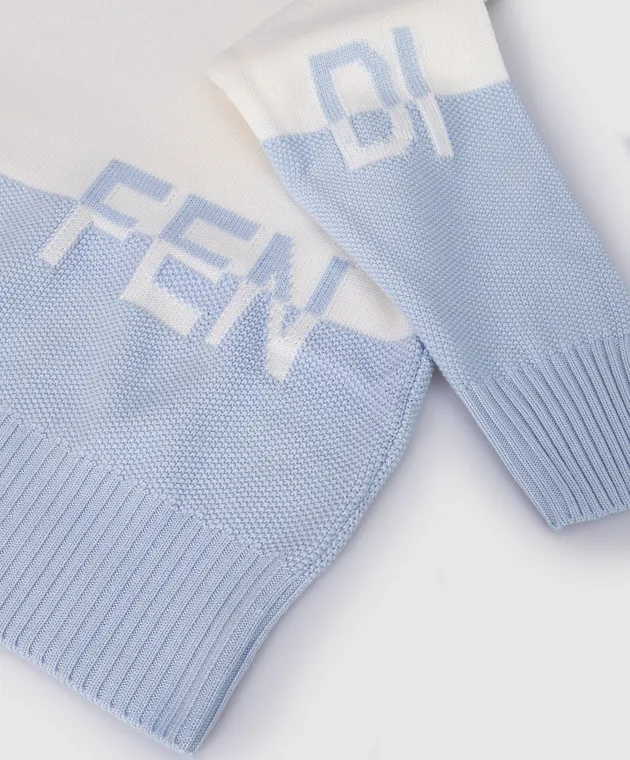 Fendi Maglione in lana latte per bambini JUG025AJ1L812