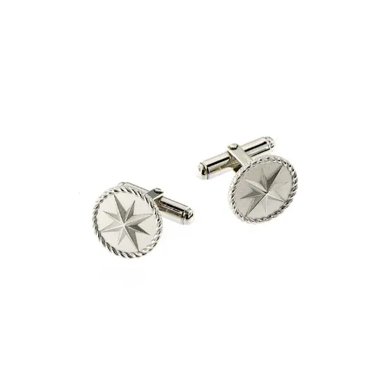Fermapolsi rosa dei venti argento