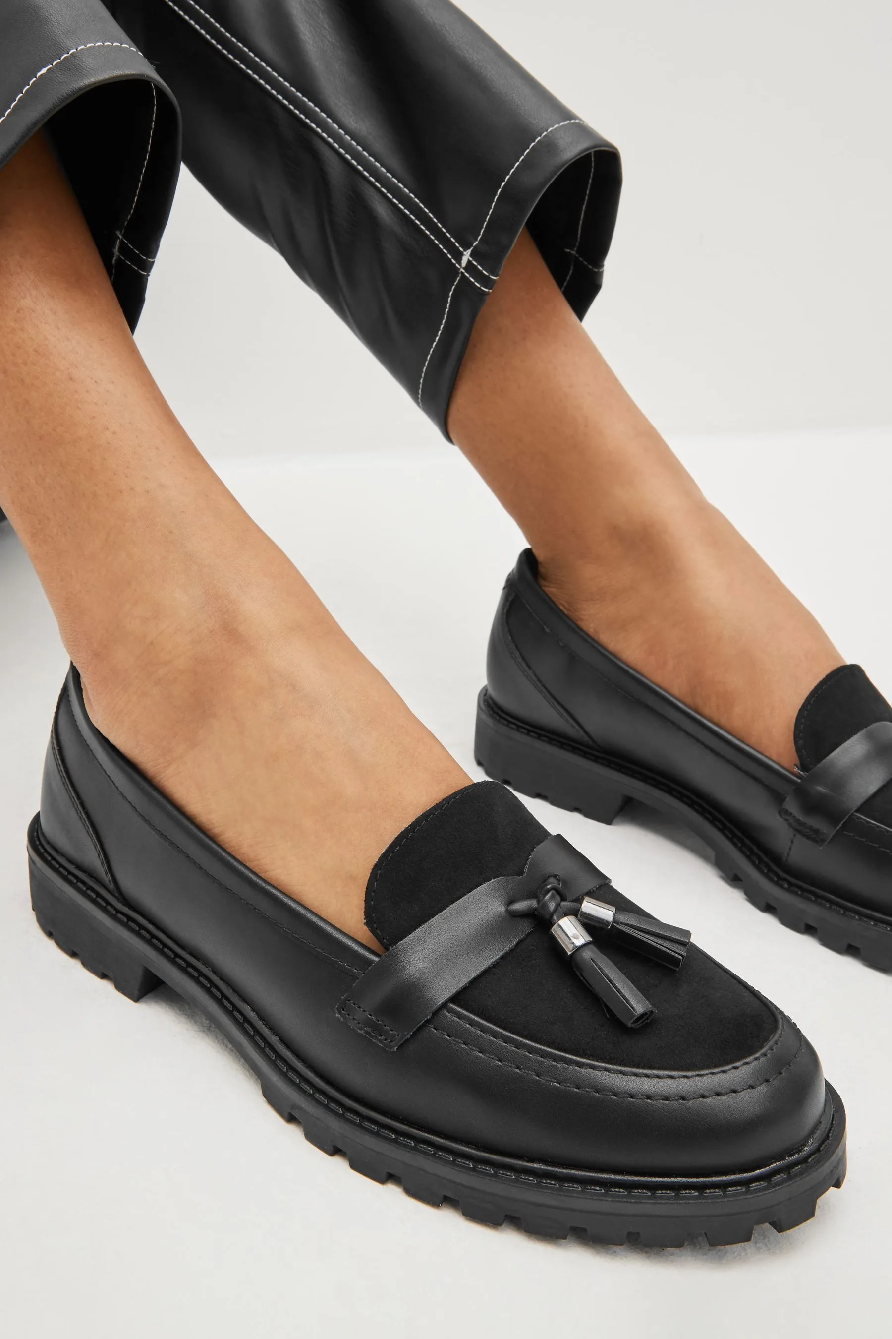 Forever Comfort® - Mocassini spessi con nappe Scarpe