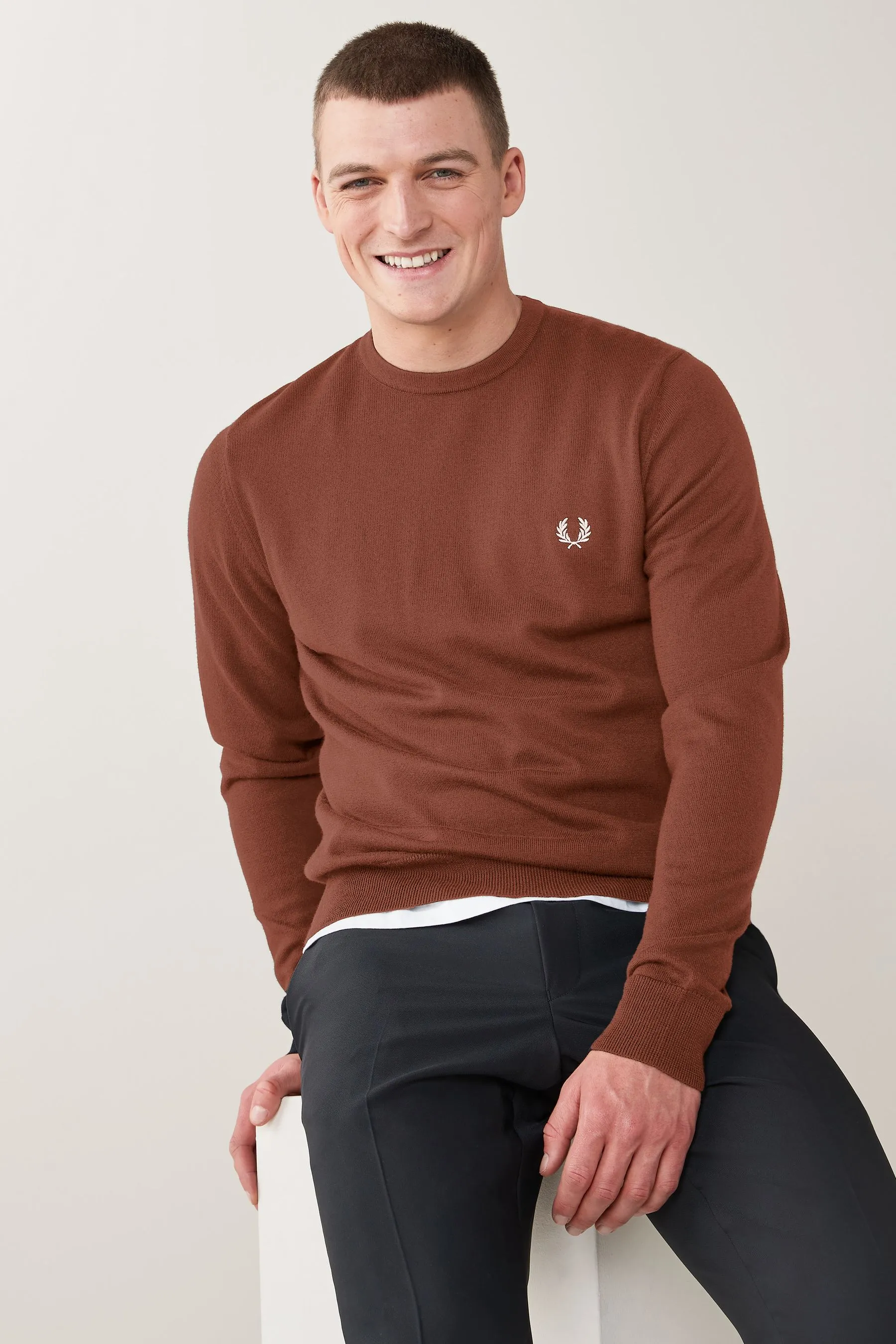 Fred Perry Classic Maglione girocollo    