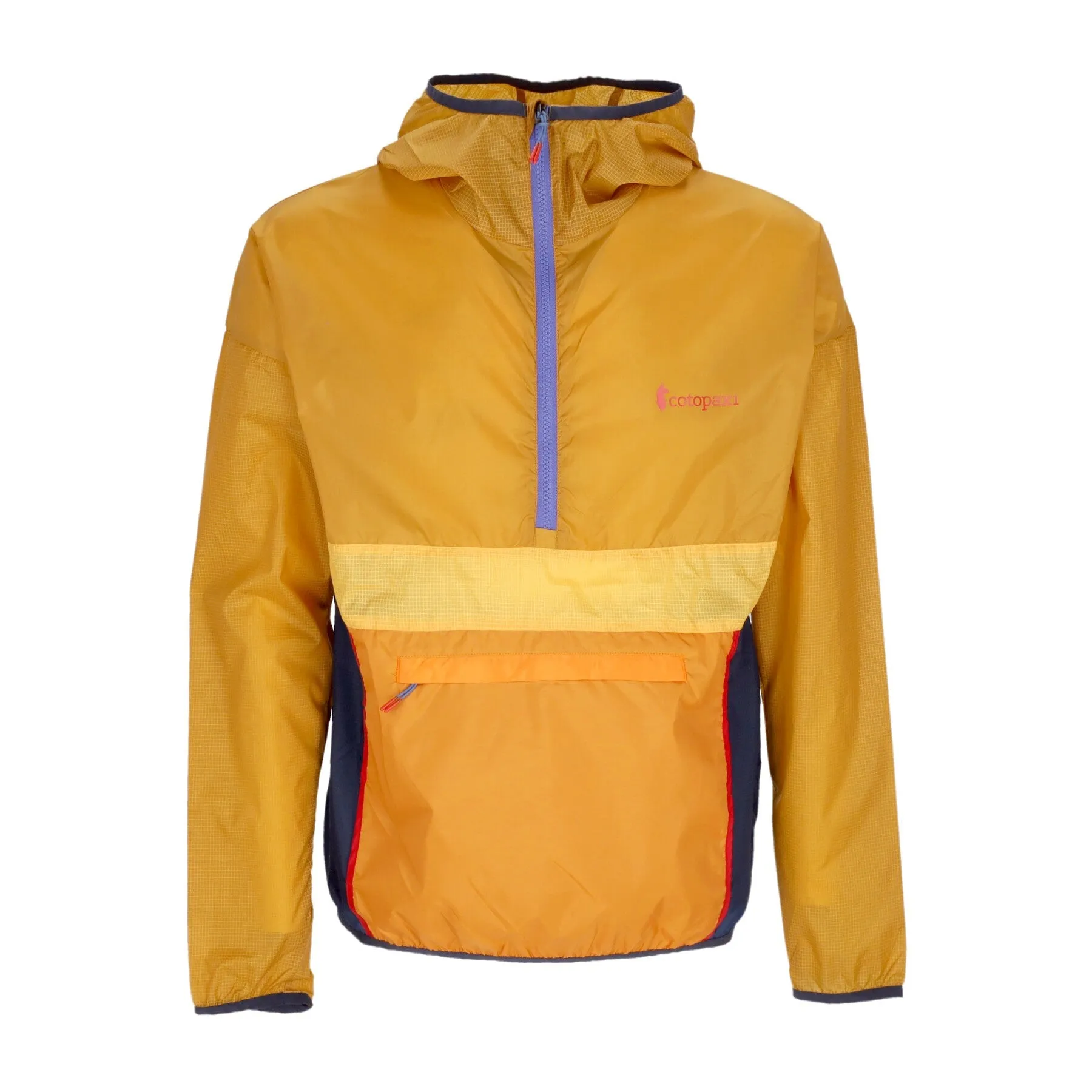 Giacca A Vento Infilabile Uomo Teca Half-zip Windbreaker Desert Crossing