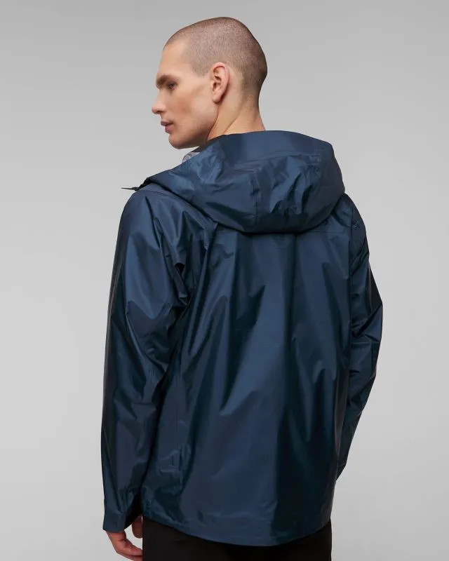 Giacca blu scuro con membrana da uomo Goldwin GORE-TEX 3L Aqua Tect Jacket