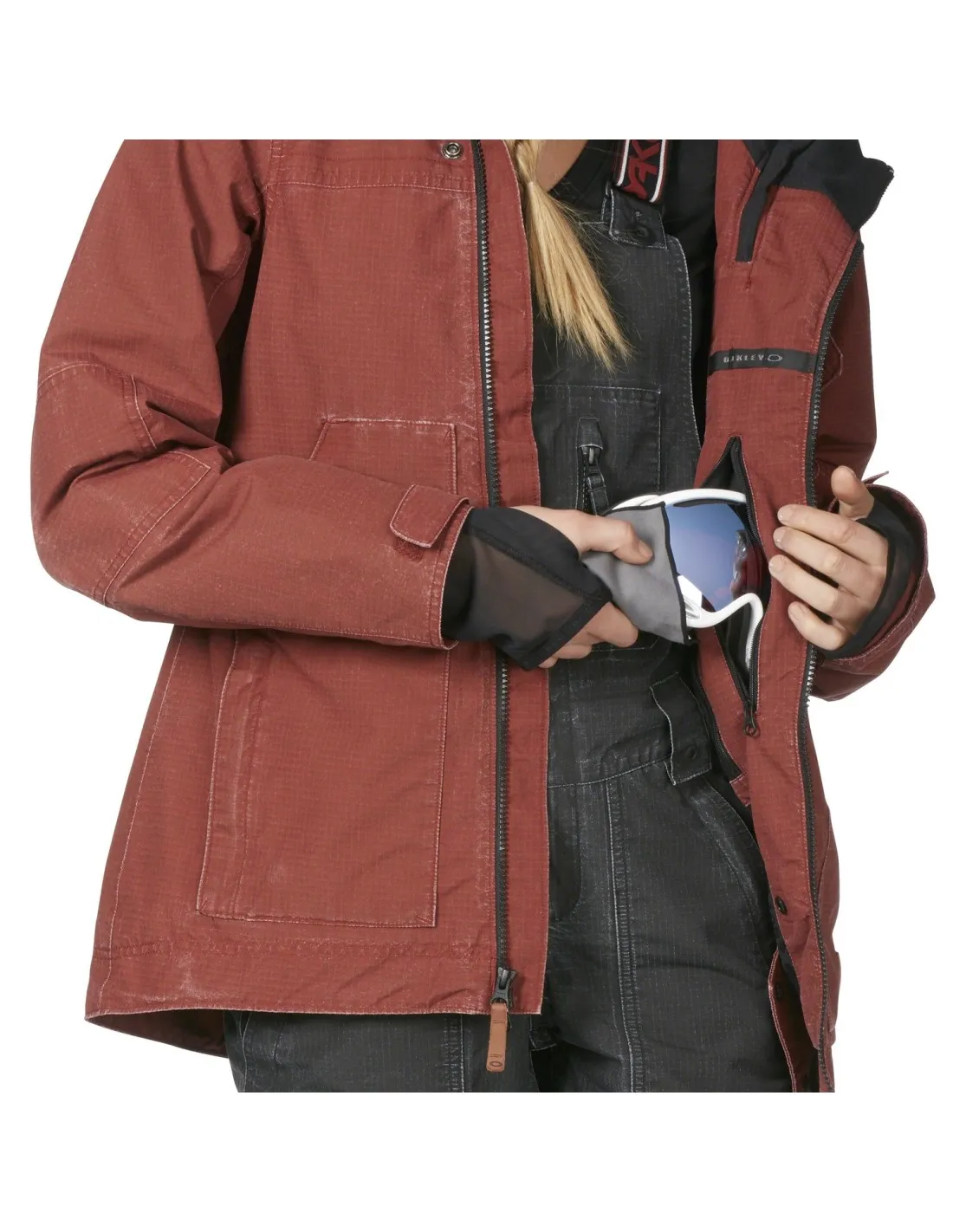 Giacca da sci Oakley Phoenix Bzs Jacket Fired Brick