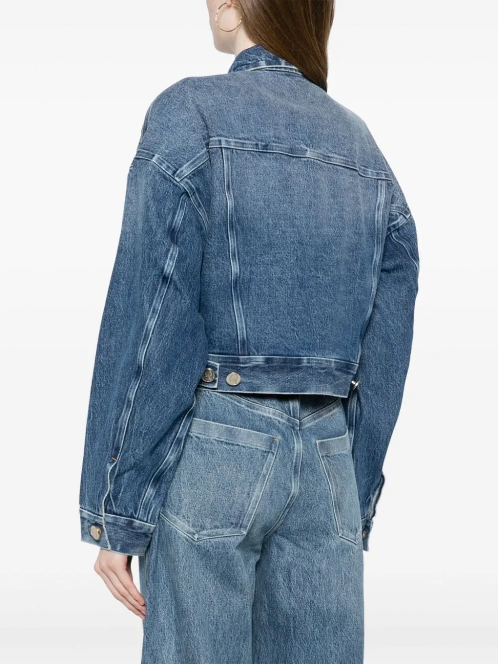 Giacca denim in blu - donna