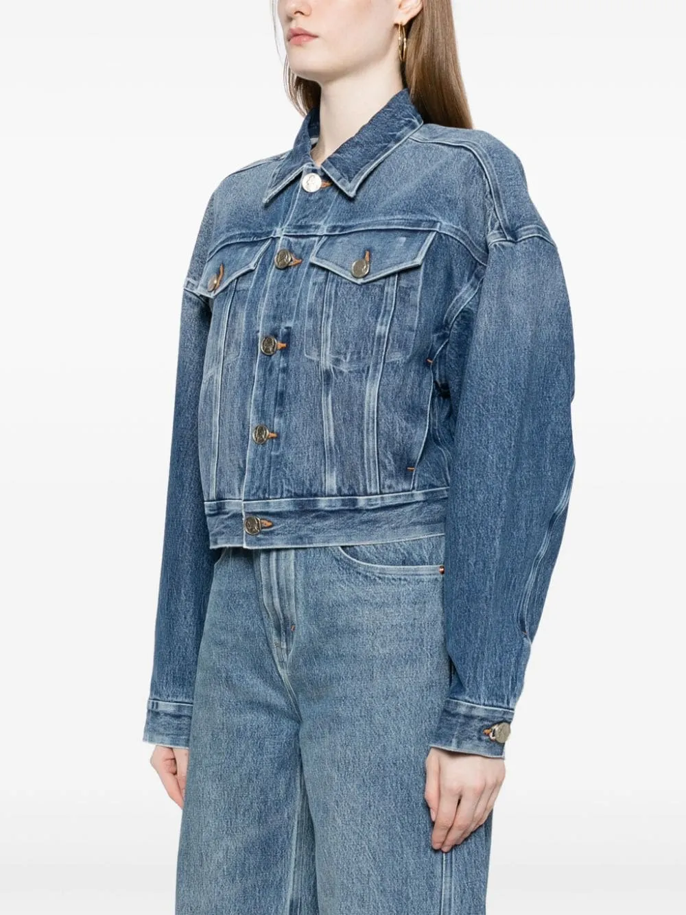 Giacca denim in blu - donna