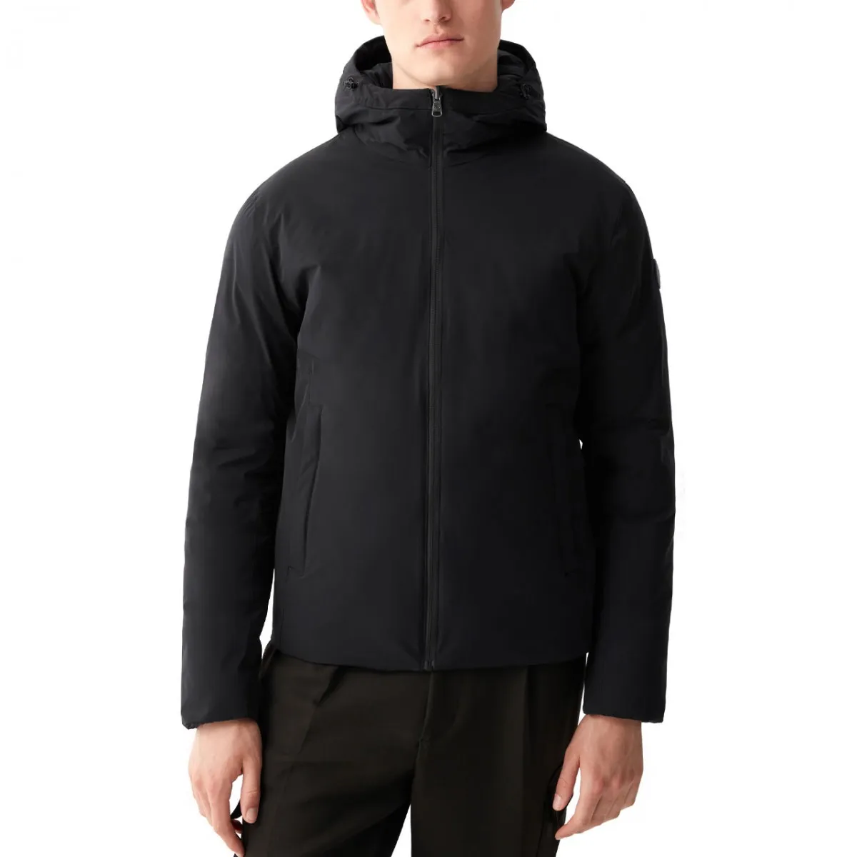 Giacca Reversibile In Tessuto Stretch