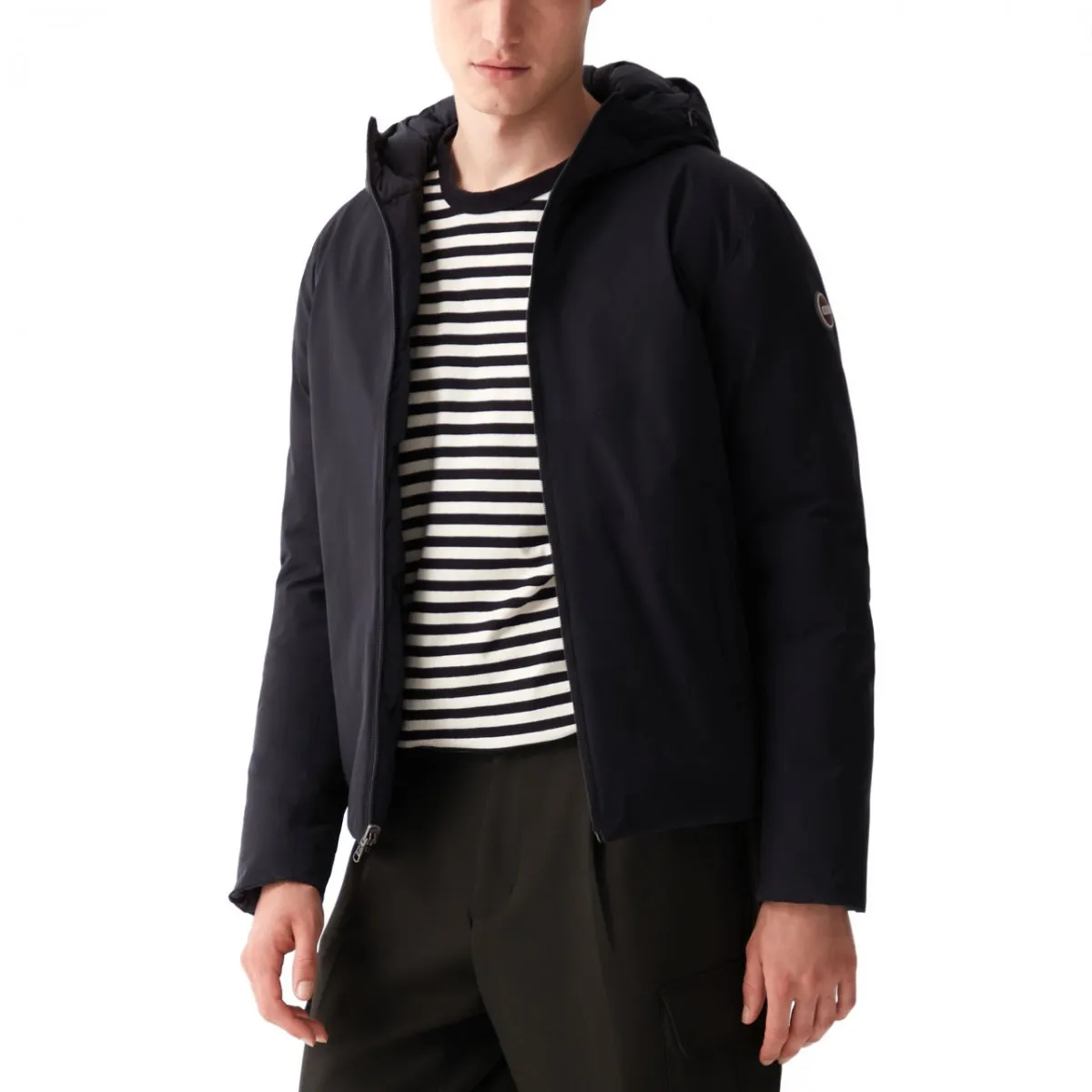 Giacca Reversibile In Tessuto Stretch