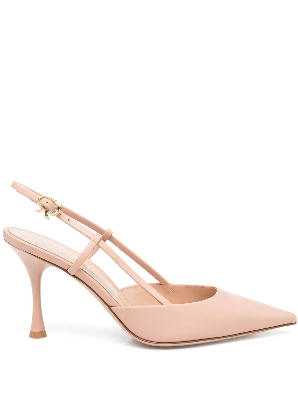 Gianvito Rossi-Pumps Ribbon con cinturino posteriore