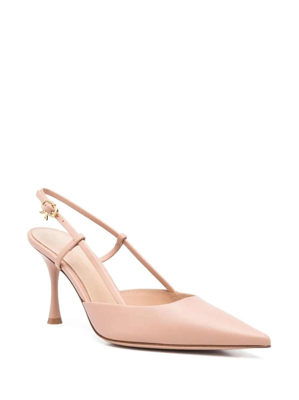 Gianvito Rossi-Pumps Ribbon con cinturino posteriore