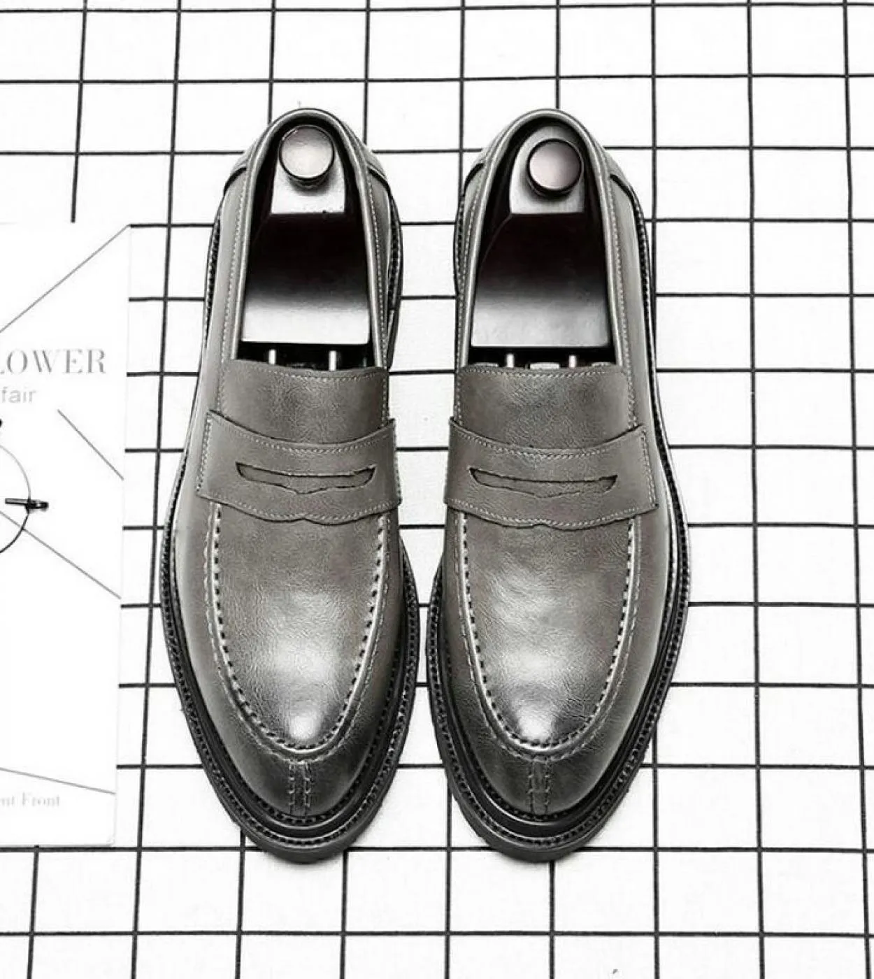 Grandi dimensioni New Fashion Uomo Nero Business Scarpe eleganti eleganti Mocassini Uomo Scarpe da sposa Oxford in pelle Scarpe
