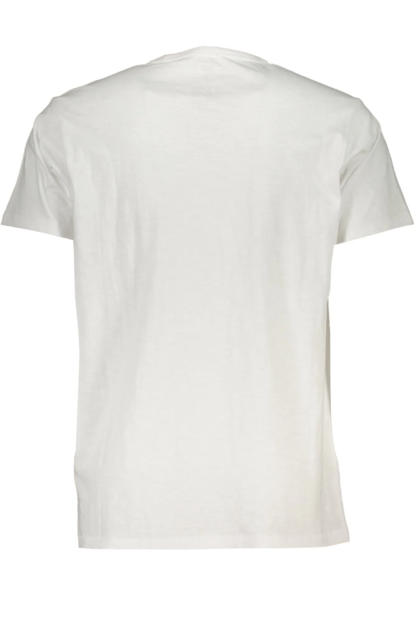GUESS JEANS T-SHIRT MANICHE CORTE UOMO BIANCO