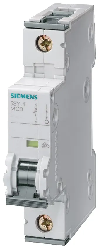 Interruttore magnetotermico Siemens, 1P 5A 5 kA, Tipo C