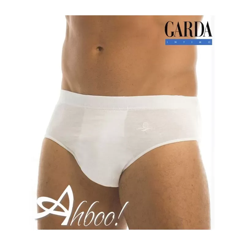  Intimo Garda Slip uomo in cotone alto Garda 0926 conf. 3 pz