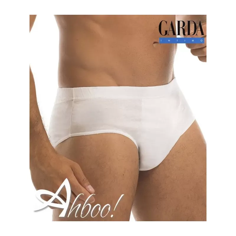  Intimo Garda Slip uomo in cotone alto Garda 0926 conf. 3 pz
