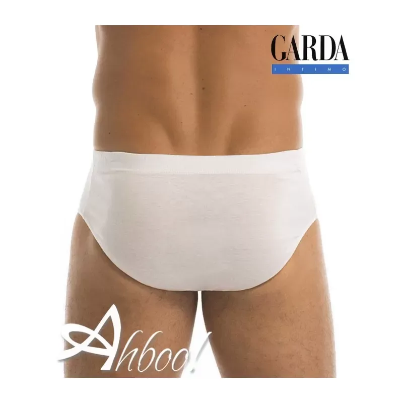  Intimo Garda Slip uomo in cotone alto Garda 0926 conf. 3 pz