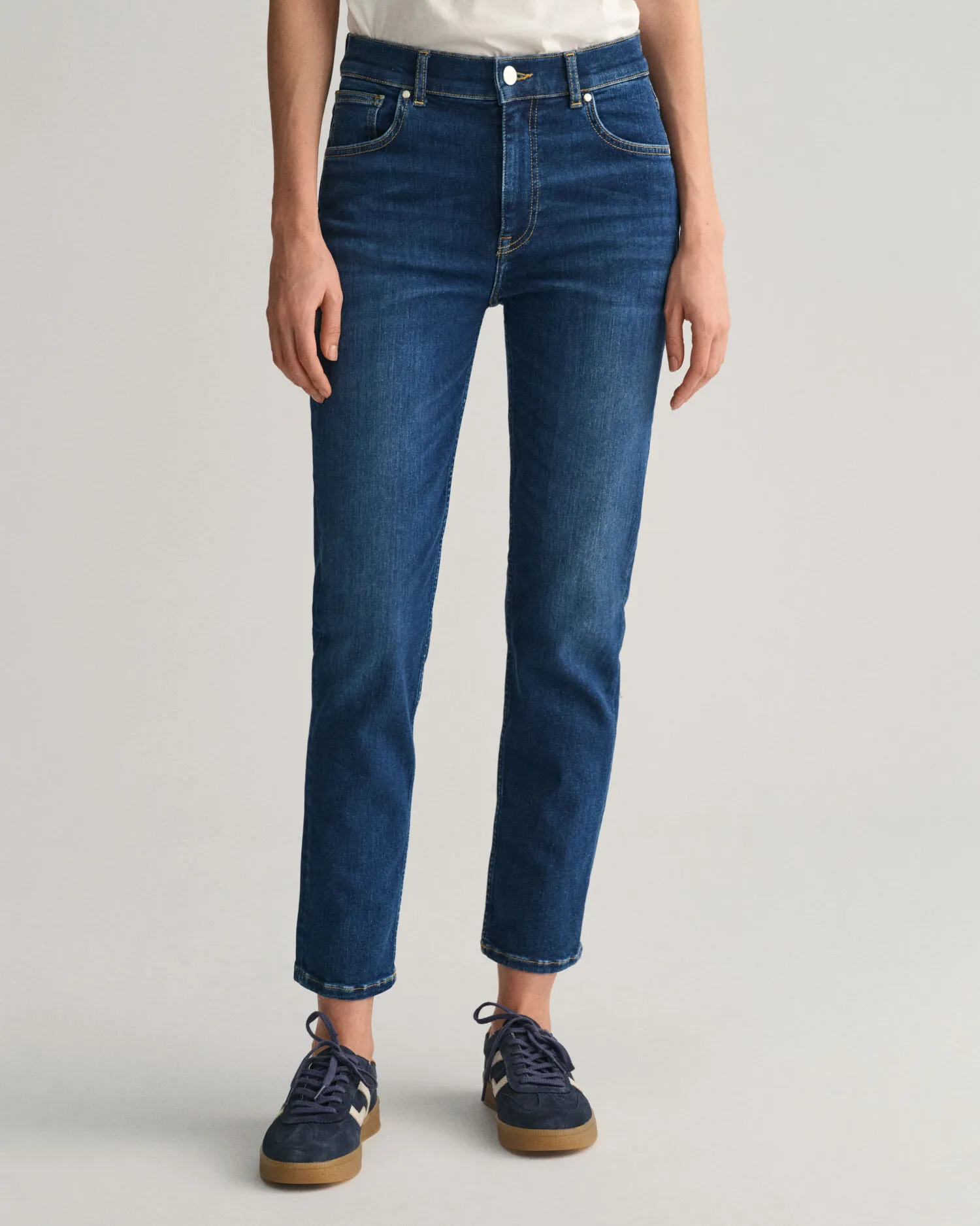 Jeans alla caviglia slim fit    