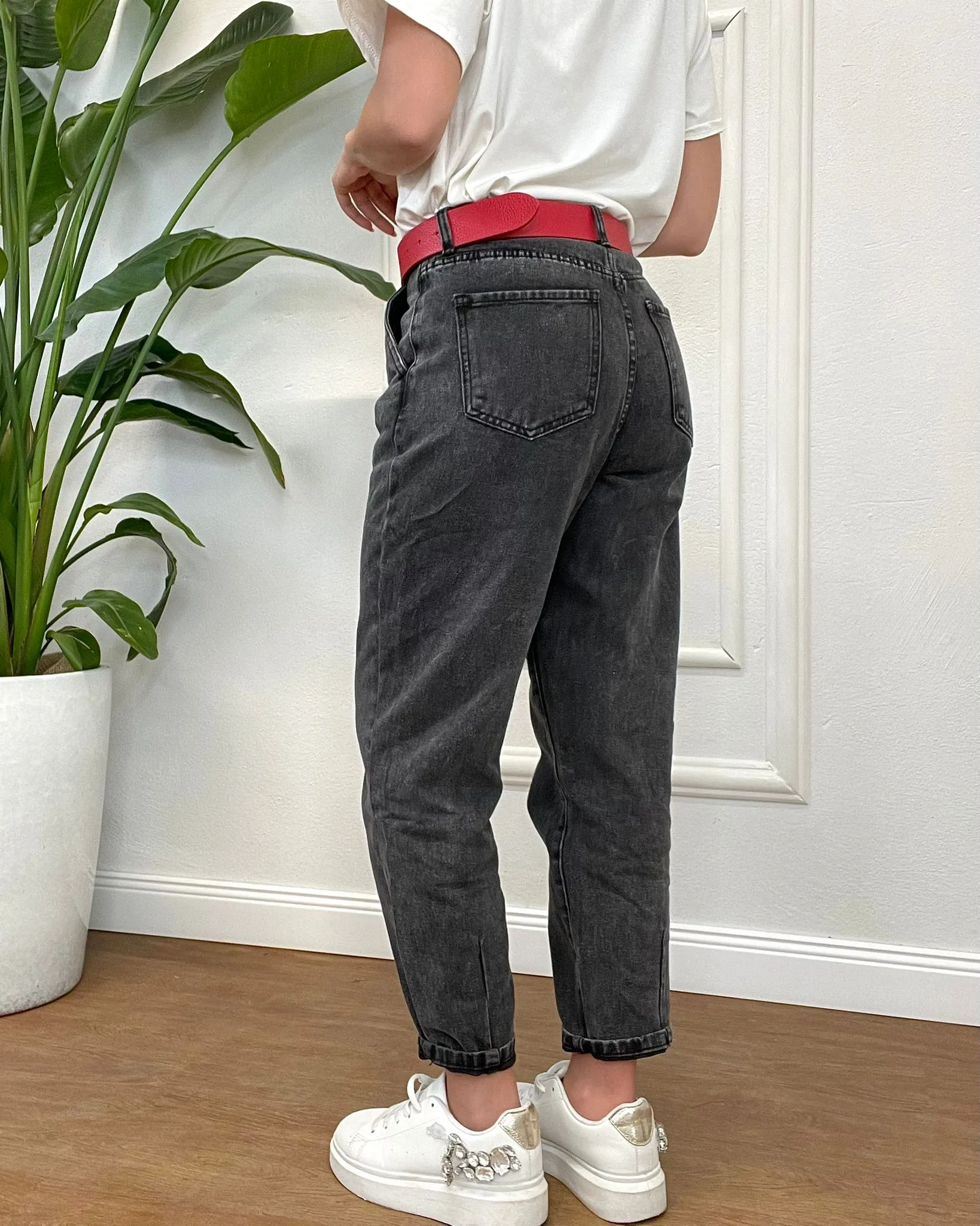 JEANS CUORI ROSSI 491 palloncino