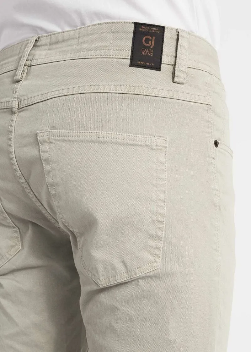 Jeans skinny in gabardina stretch