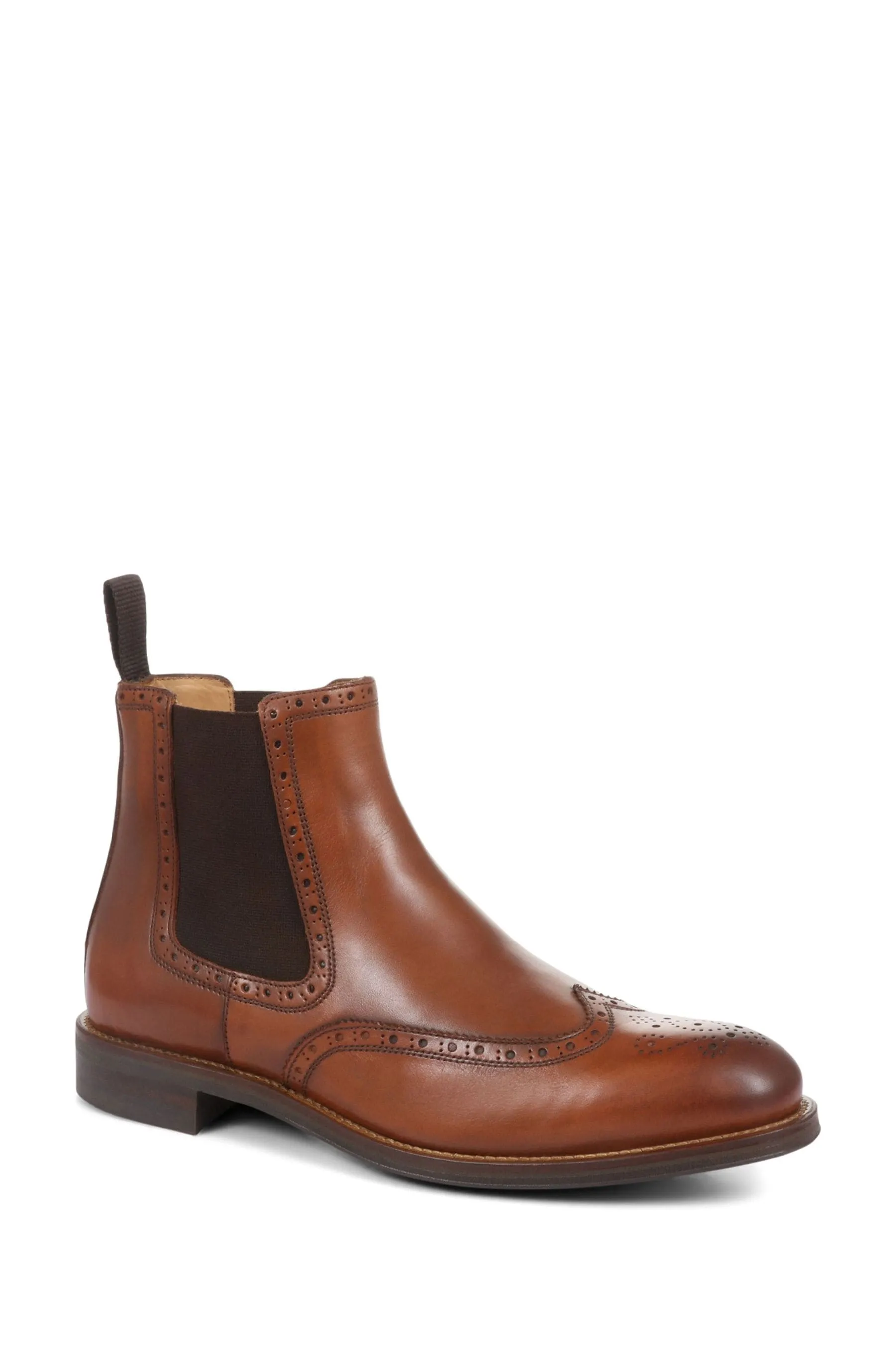 Jones Bootmaker Naturale - Barnet Goodyear - Oxford Scarpe in pelle goffrata