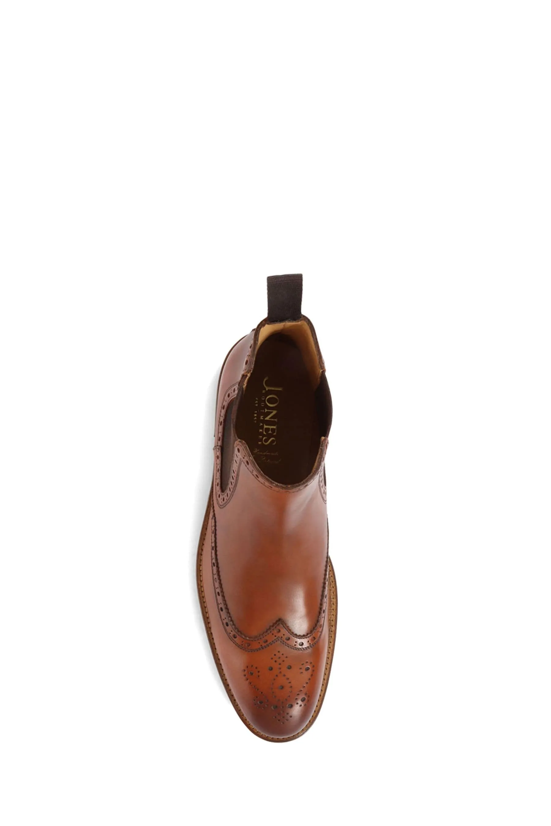 Jones Bootmaker Naturale - Barnet Goodyear - Oxford Scarpe in pelle goffrata