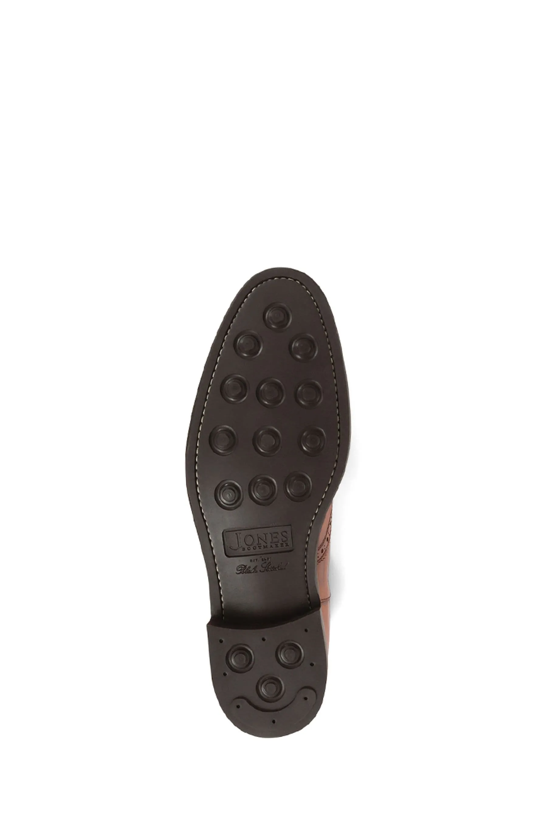 Jones Bootmaker Naturale - Barnet Goodyear - Oxford Scarpe in pelle goffrata