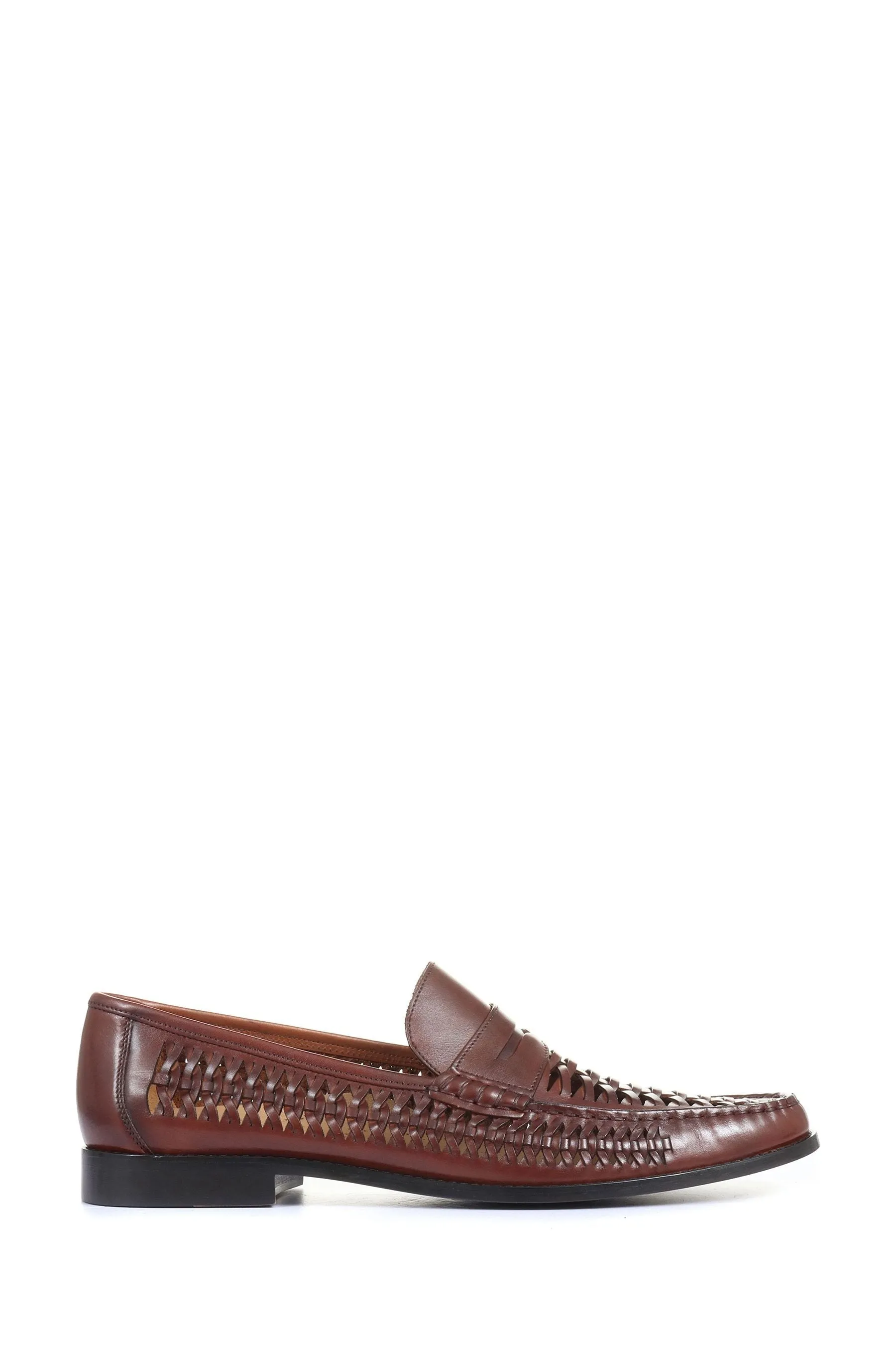 Jones Bootmaker Uomo - Riverside - Mocassini in pelle intrecciati