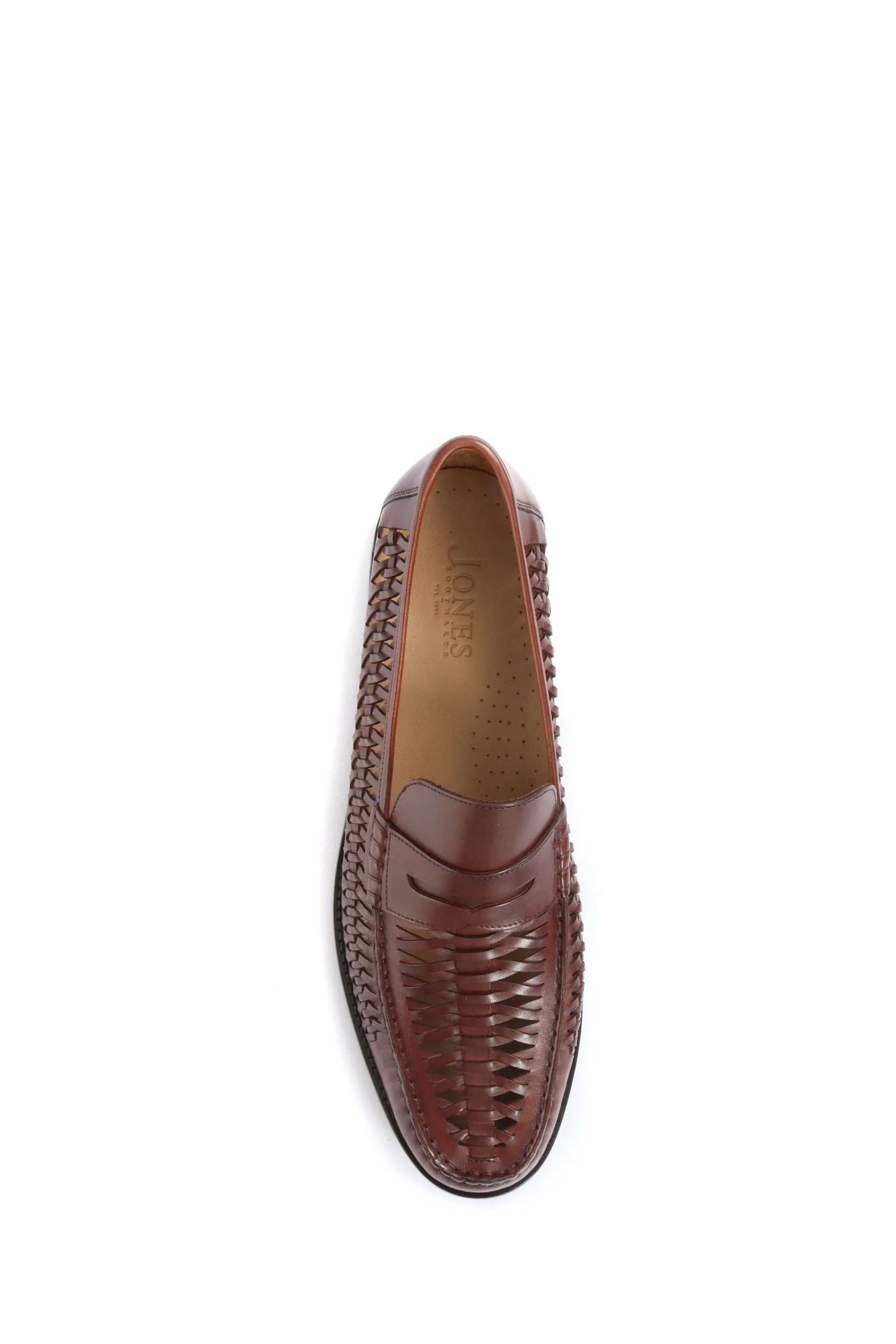 Jones Bootmaker Uomo - Riverside - Mocassini in pelle intrecciati