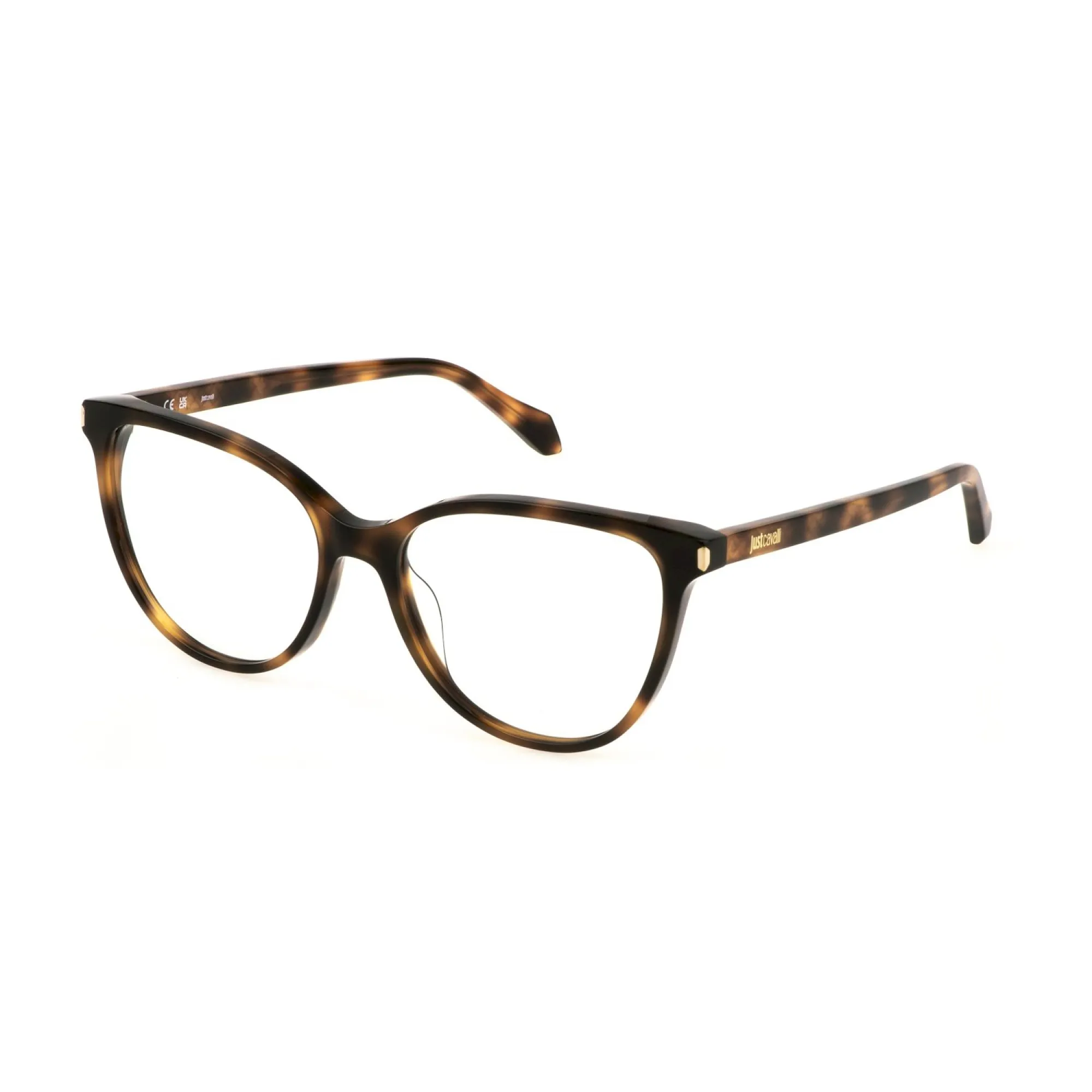   Just Cavalli VJC052 - 09AJ Marrone Avana | Occhiale Da Vista Donna 