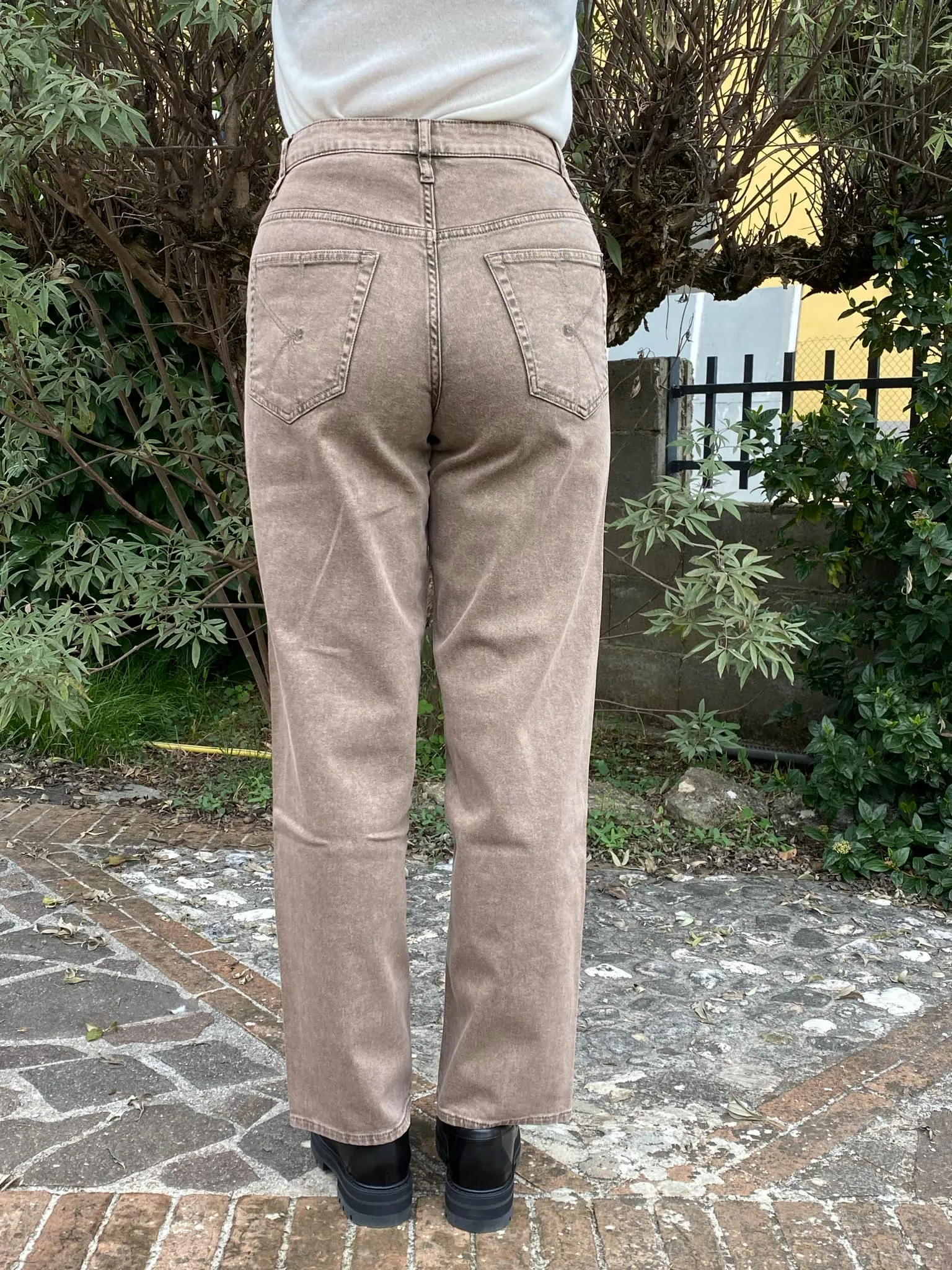 KAOS JEANS Pantalone cinque tasche mom QIJMG002