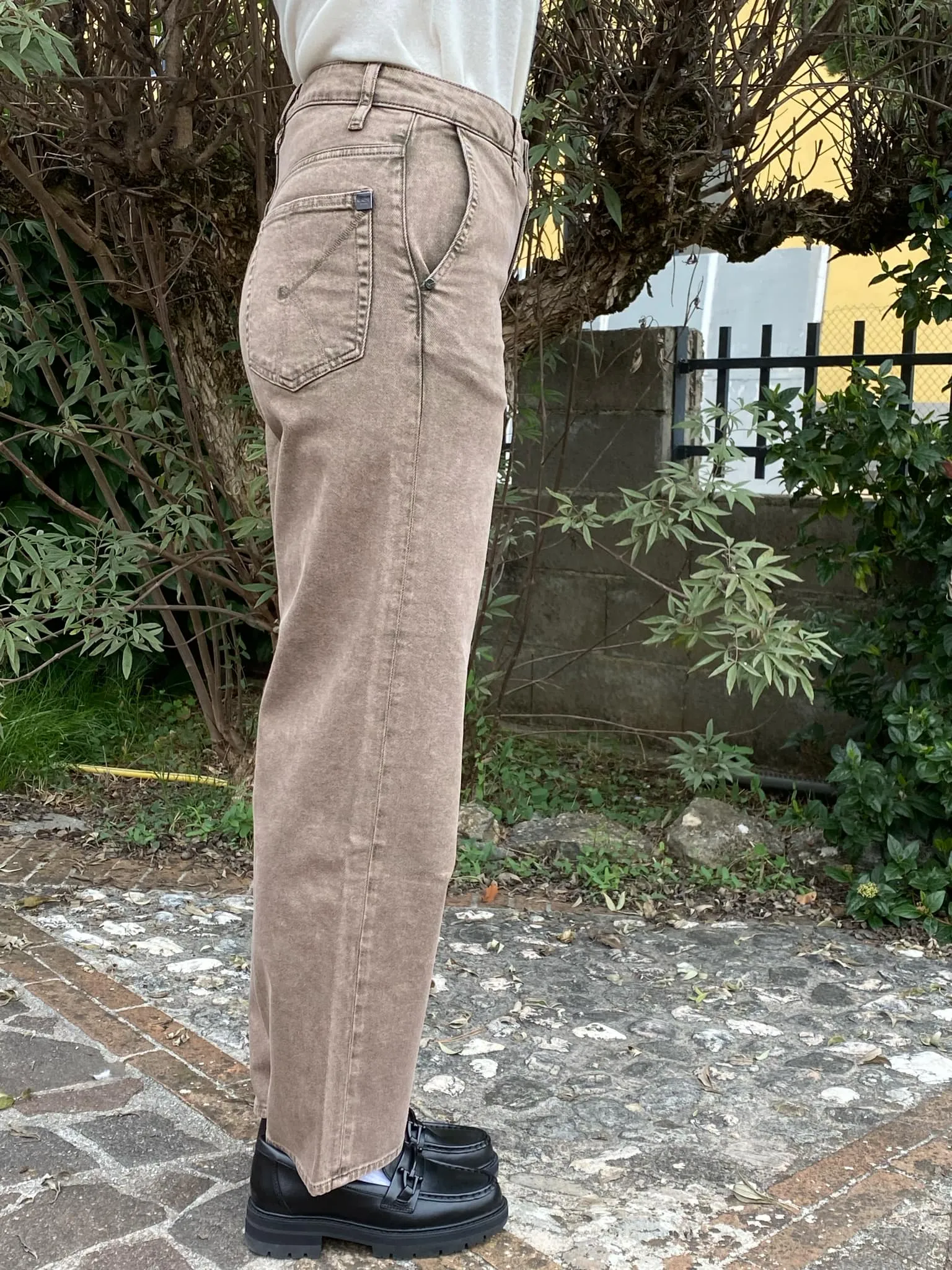 KAOS JEANS Pantalone cinque tasche mom QIJMG002