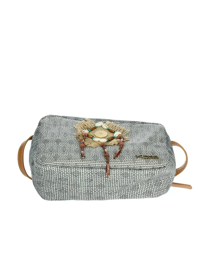 KBAS  BORSA A TRACOLLA 3412223 NERO/BIANCO