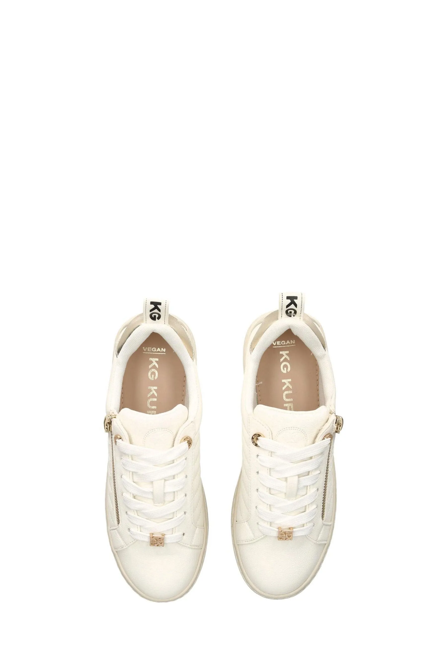 KG Kurt Geiger - Liza - Scarpe da ginnastica trapuntate con zip    