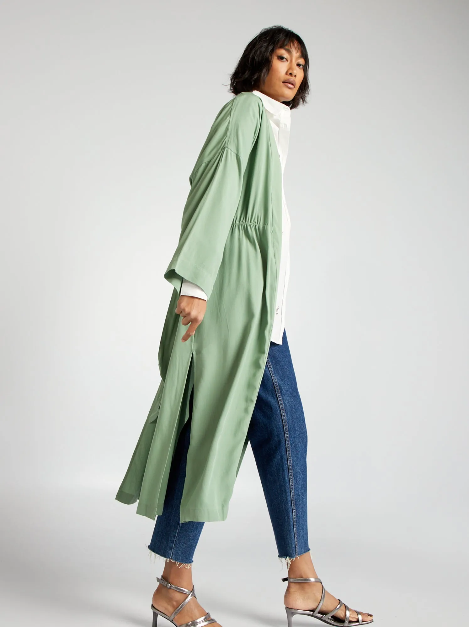 Kimono lungo - VERDE