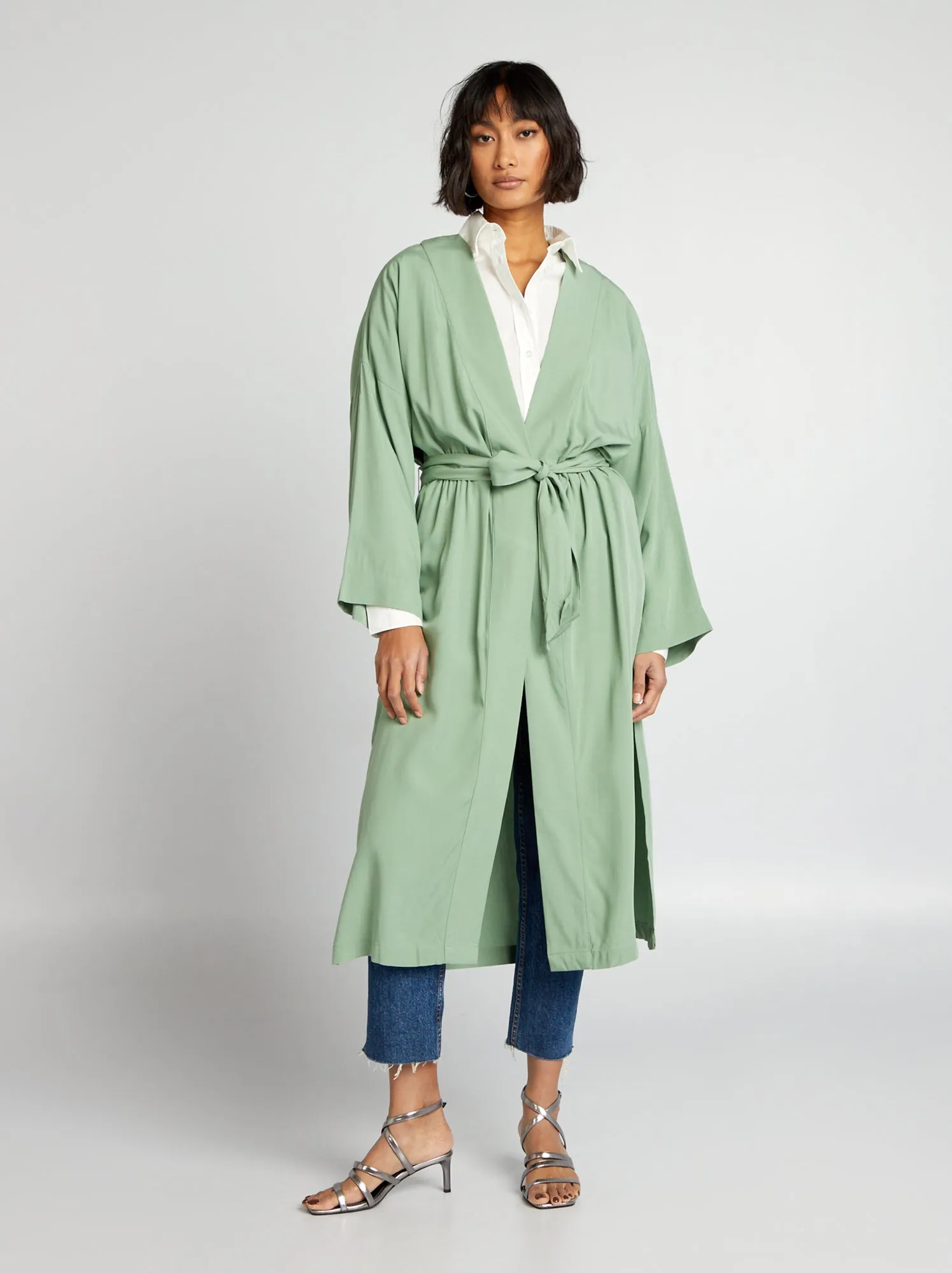 Kimono lungo - VERDE