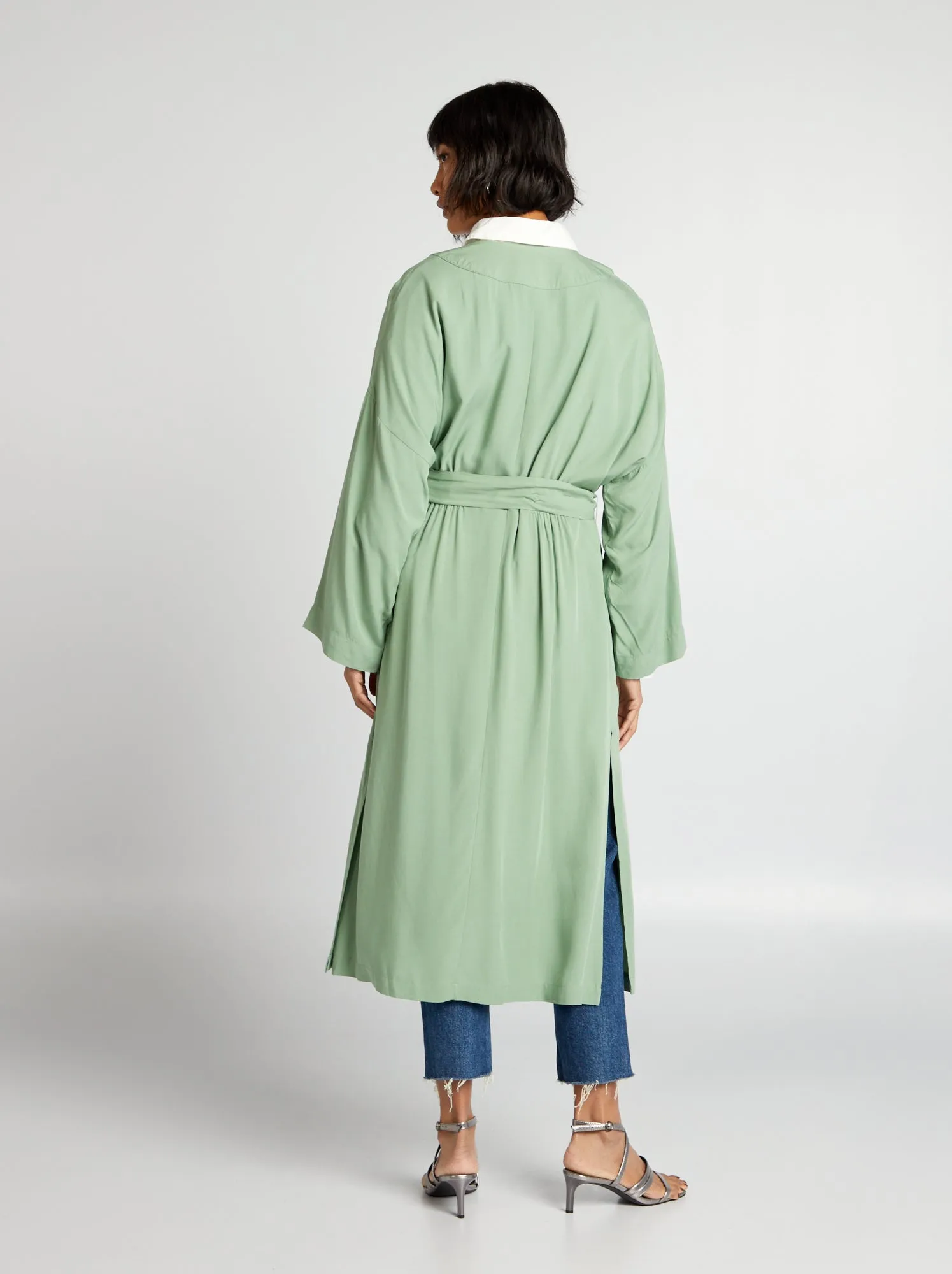Kimono lungo - VERDE