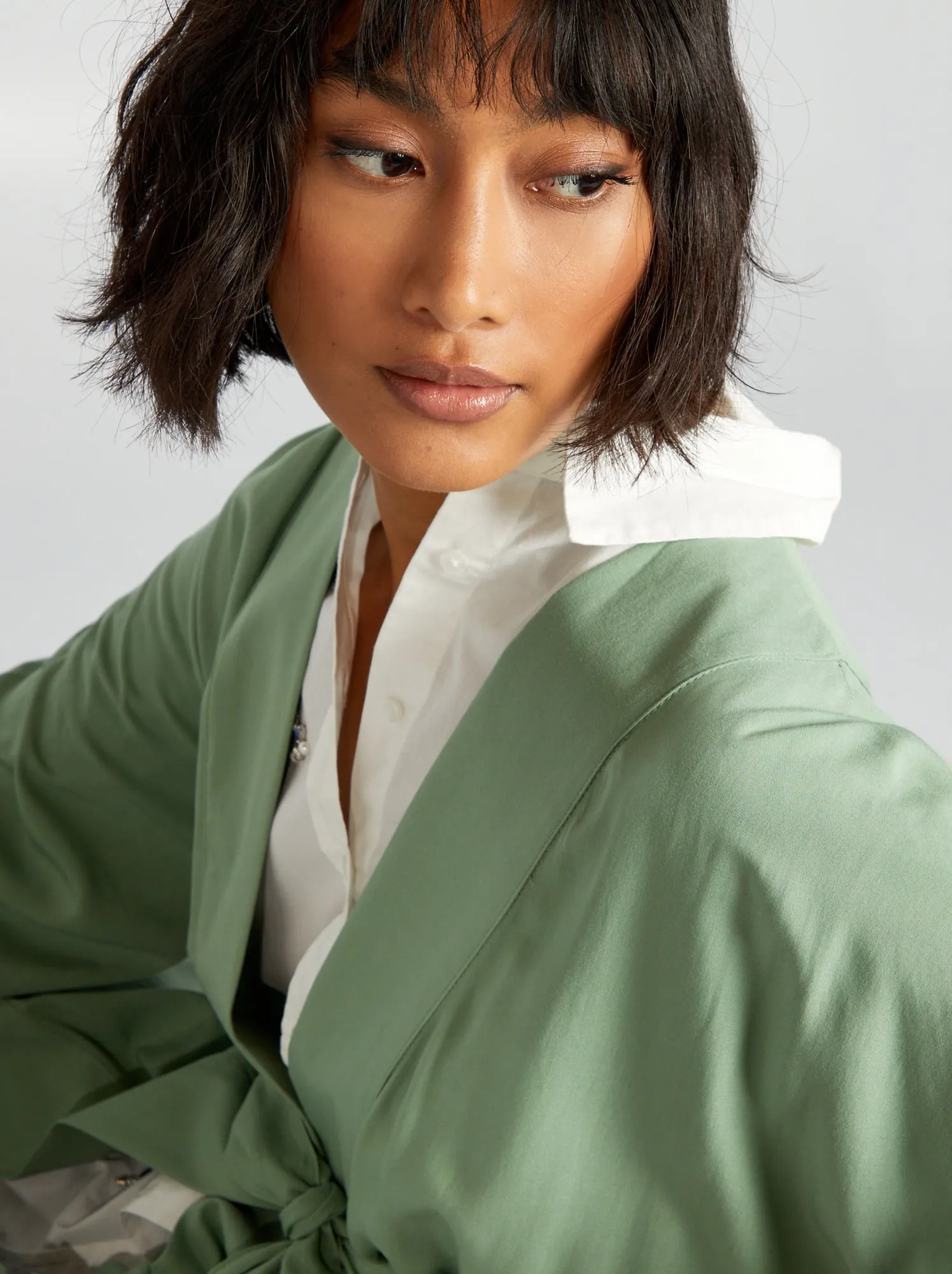 Kimono lungo - VERDE