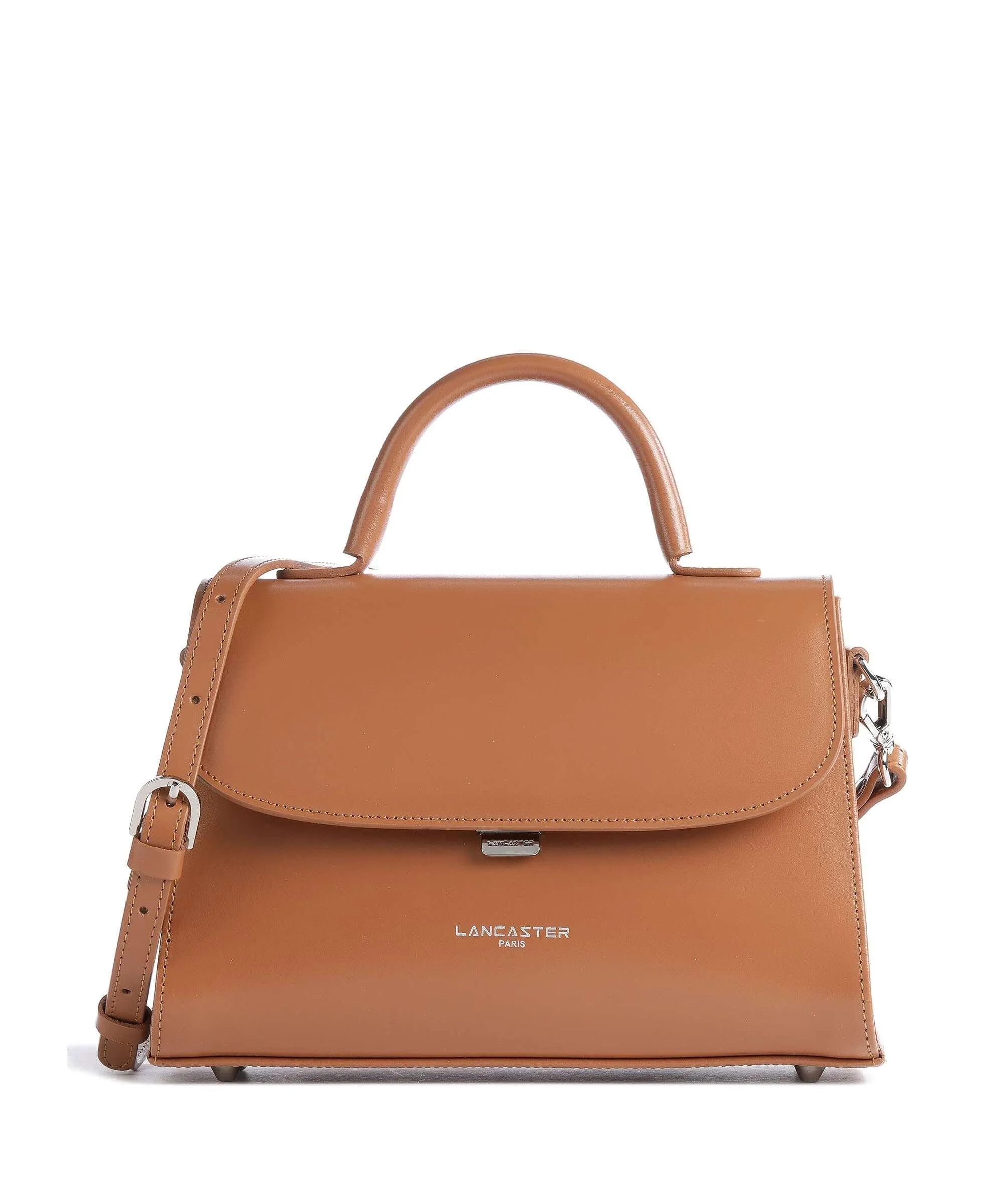  Lancaster Suave Even Borsa a mano pelle di vacchetta liscia camel  
