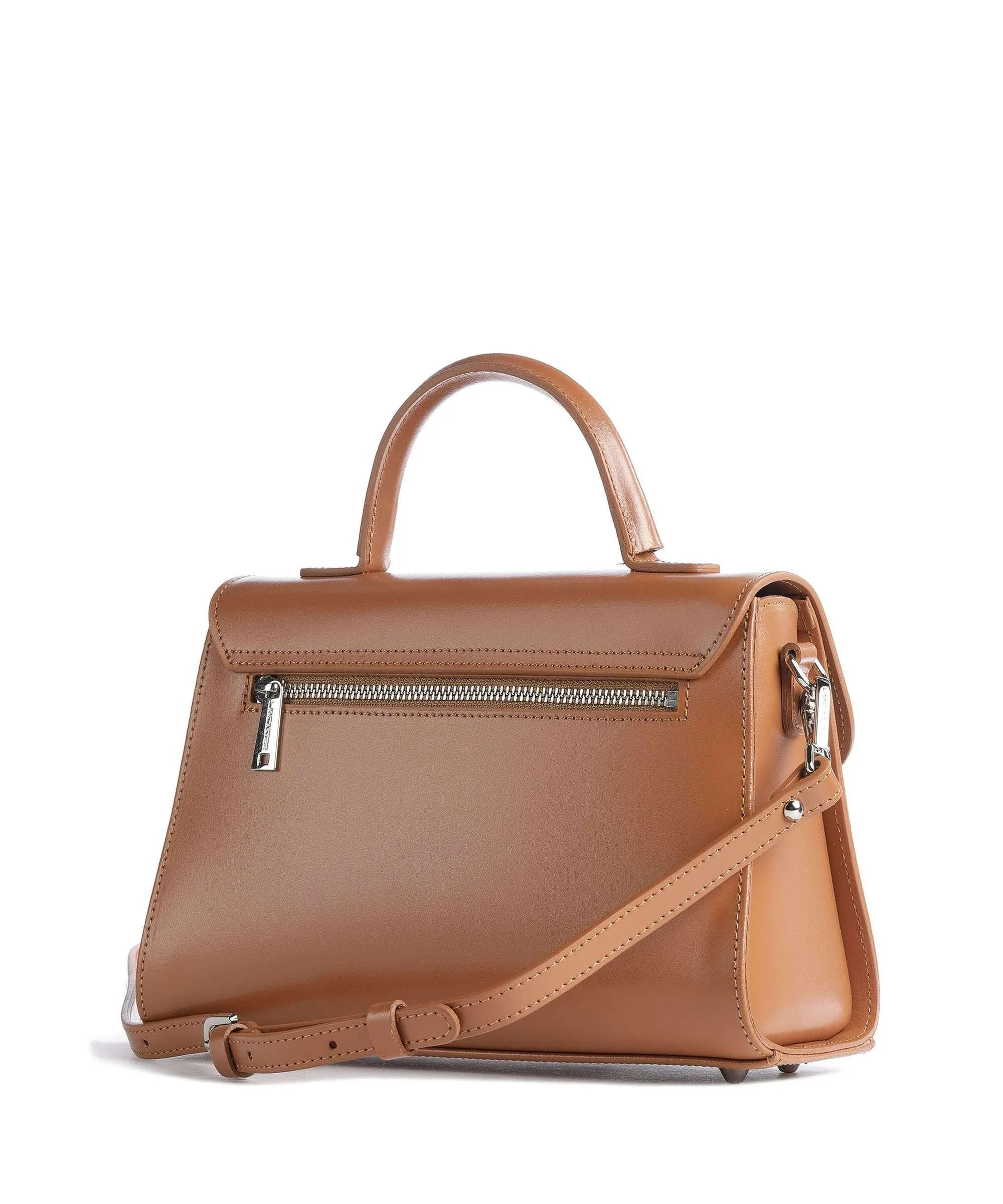  Lancaster Suave Even Borsa a mano pelle di vacchetta liscia camel  