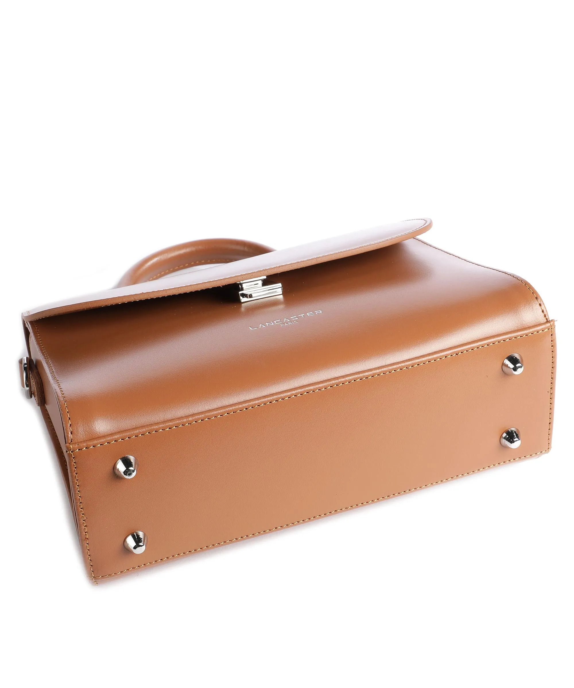  Lancaster Suave Even Borsa a mano pelle di vacchetta liscia camel  