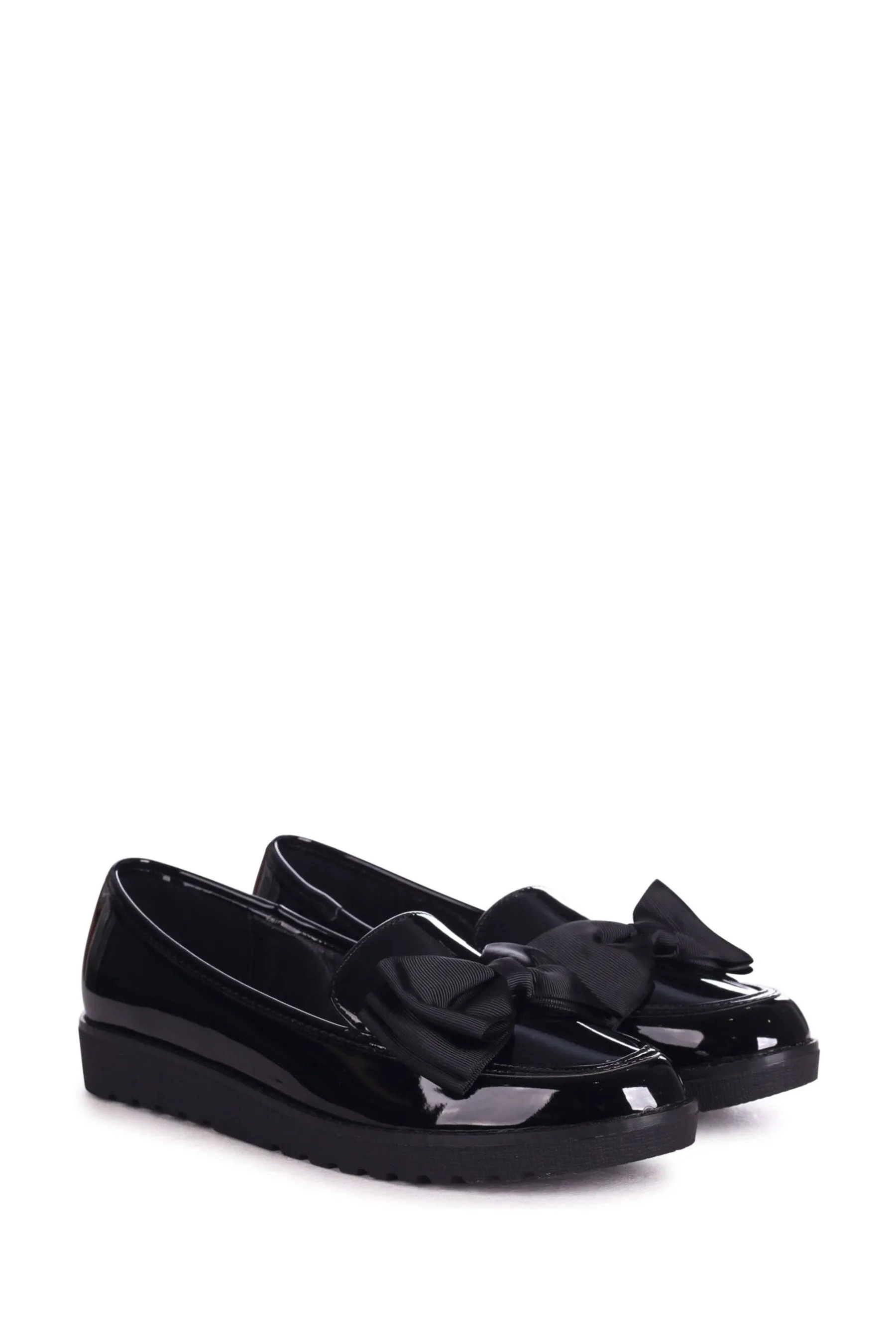 Linzi - Cathy - Mocassini con plateau e Fiocco grandi