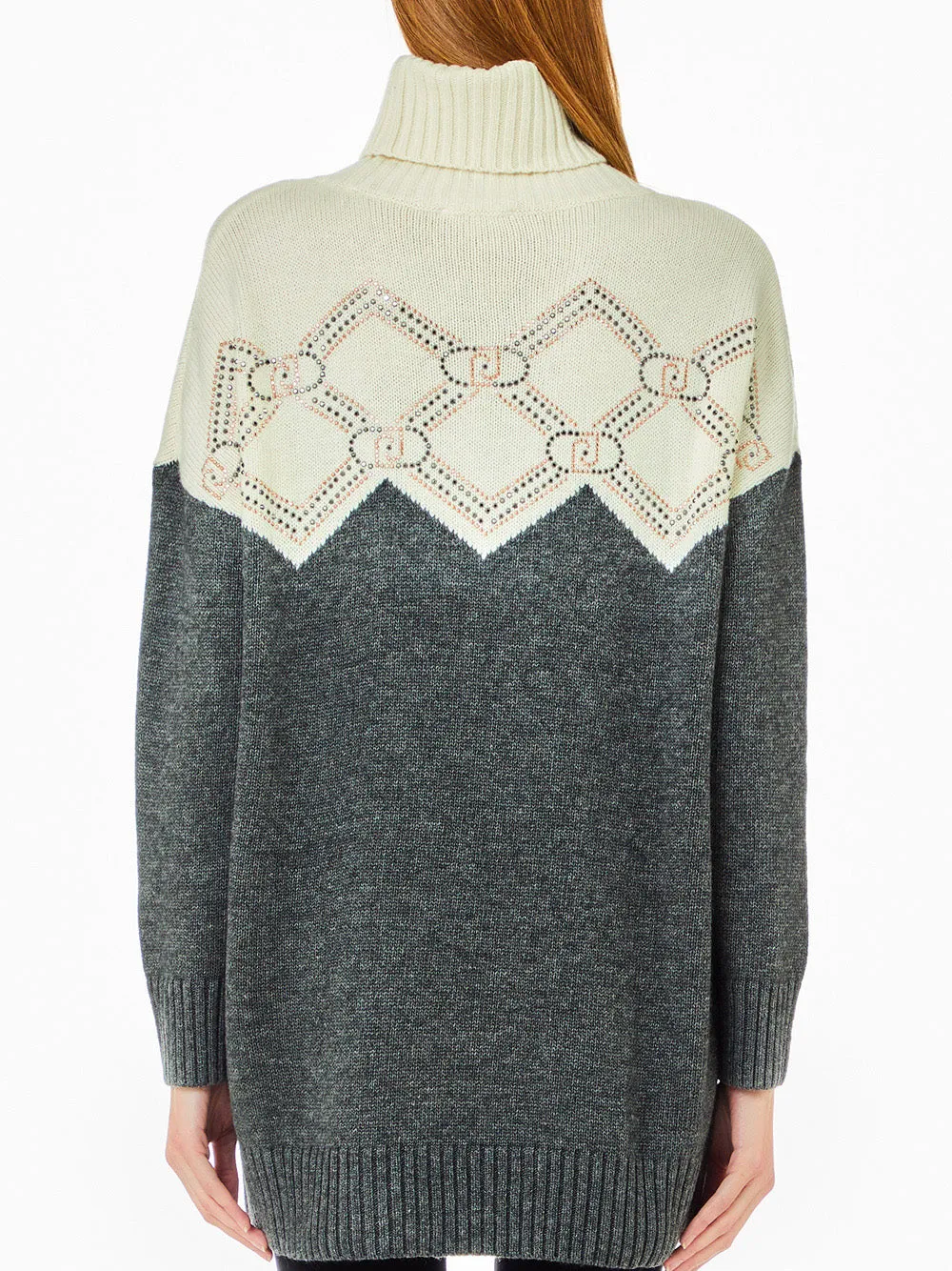 LIU.JO Maglione Donna - Grigio modello TF4235MS55L