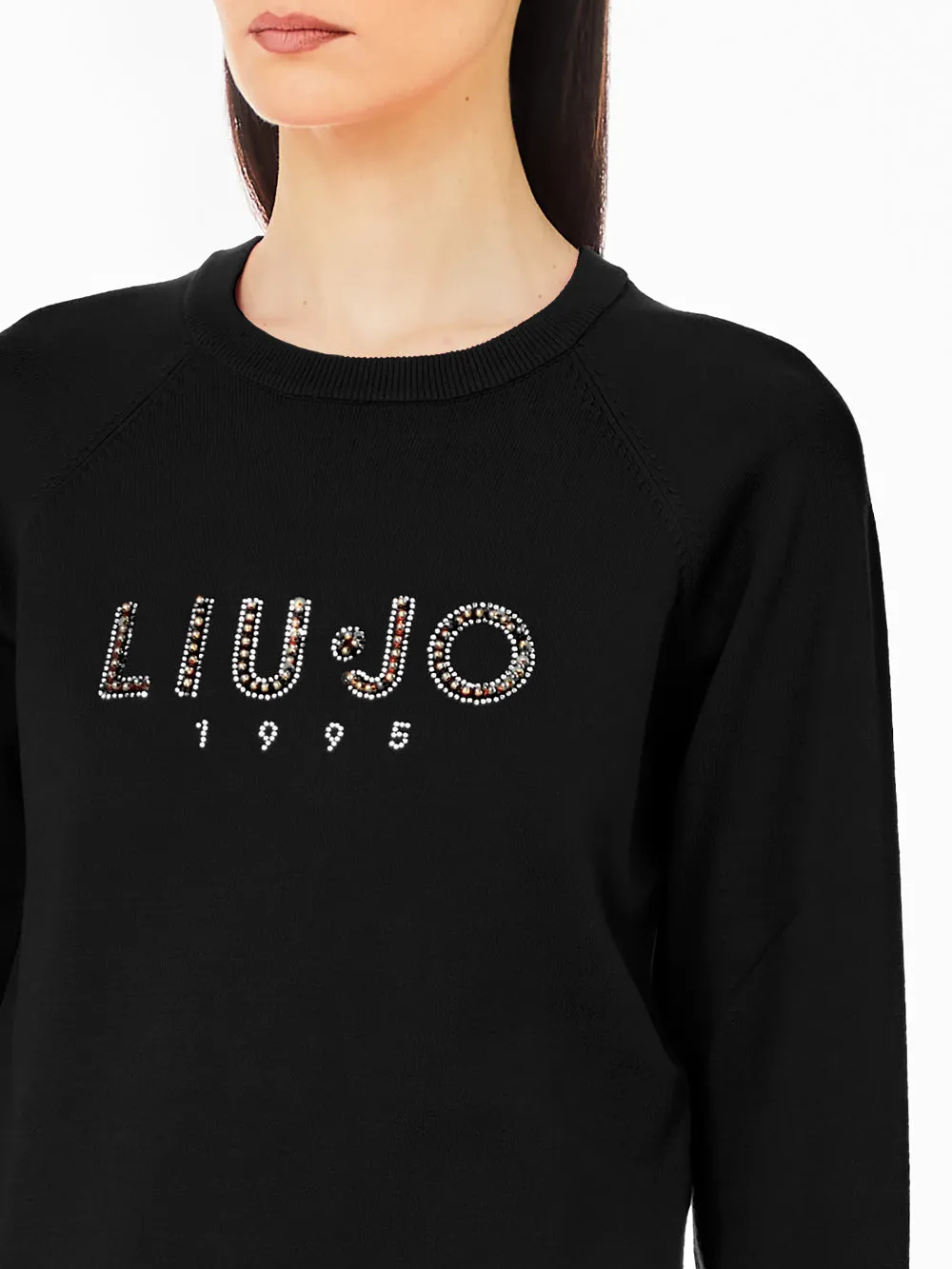 LIU.JO Maglione Donna - Nero modello TF4286MS63L