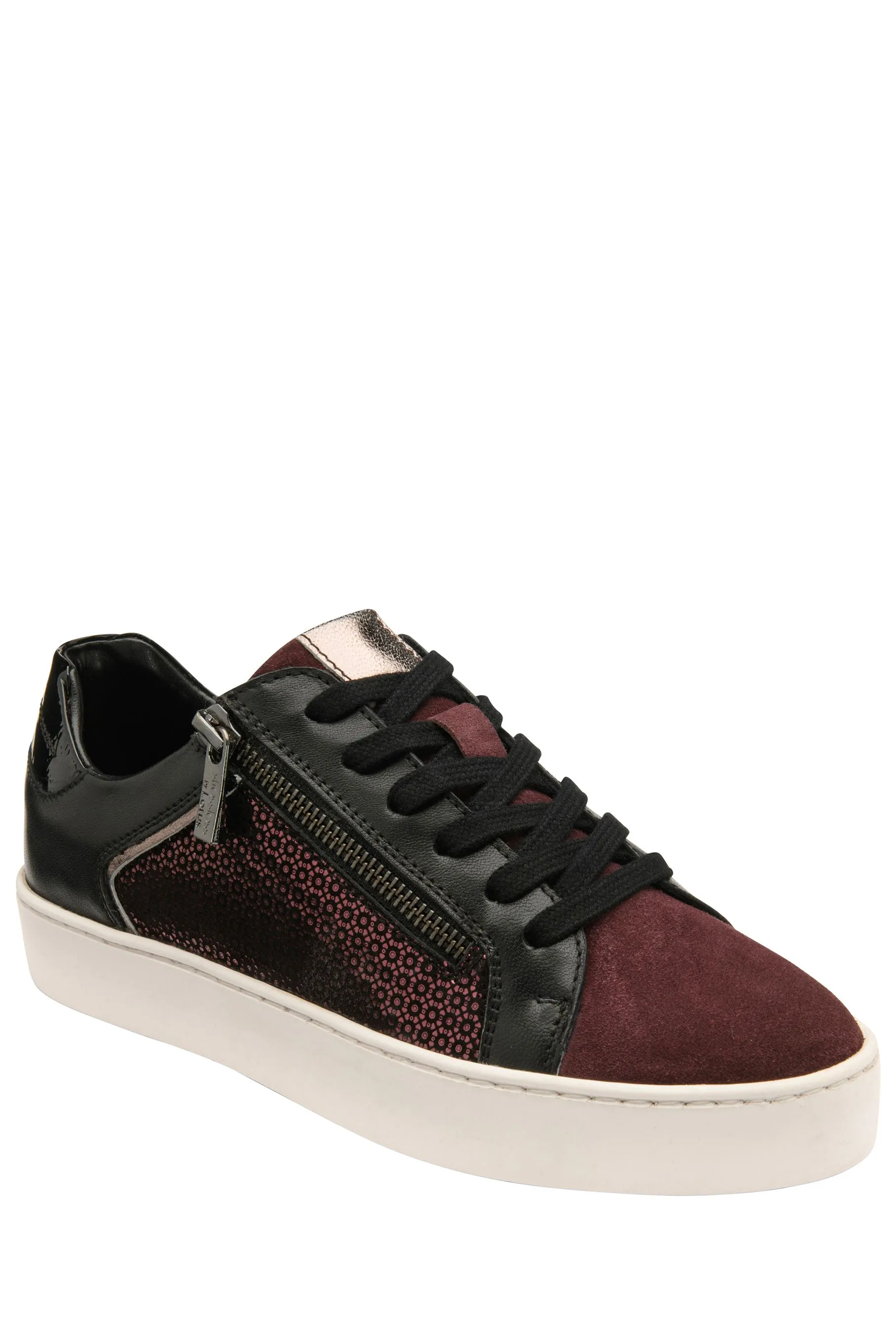 Lotus - Scarpe da ginnastica casual in pelle con zip    