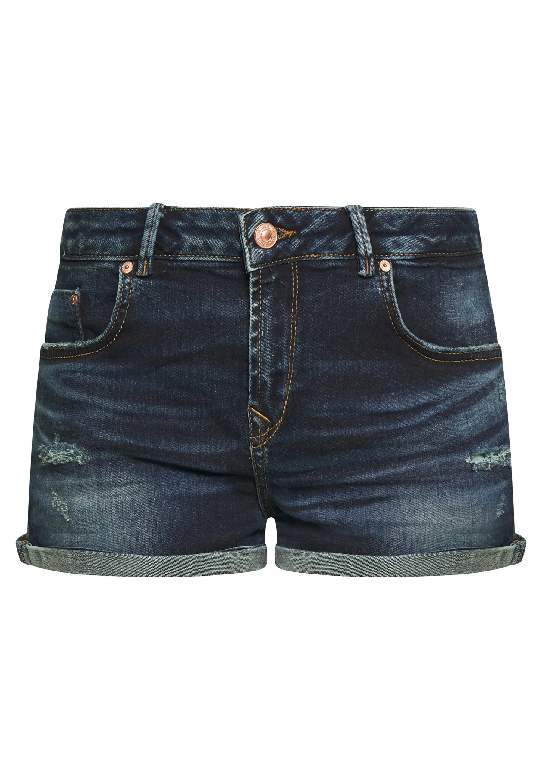 LTB Judie Black Wash Shorts Slim Fit - Shorts di jeans