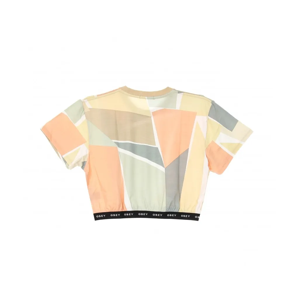 MAGLIETTA CORTA GLEN ASPEN TOP PEACH MULTI
