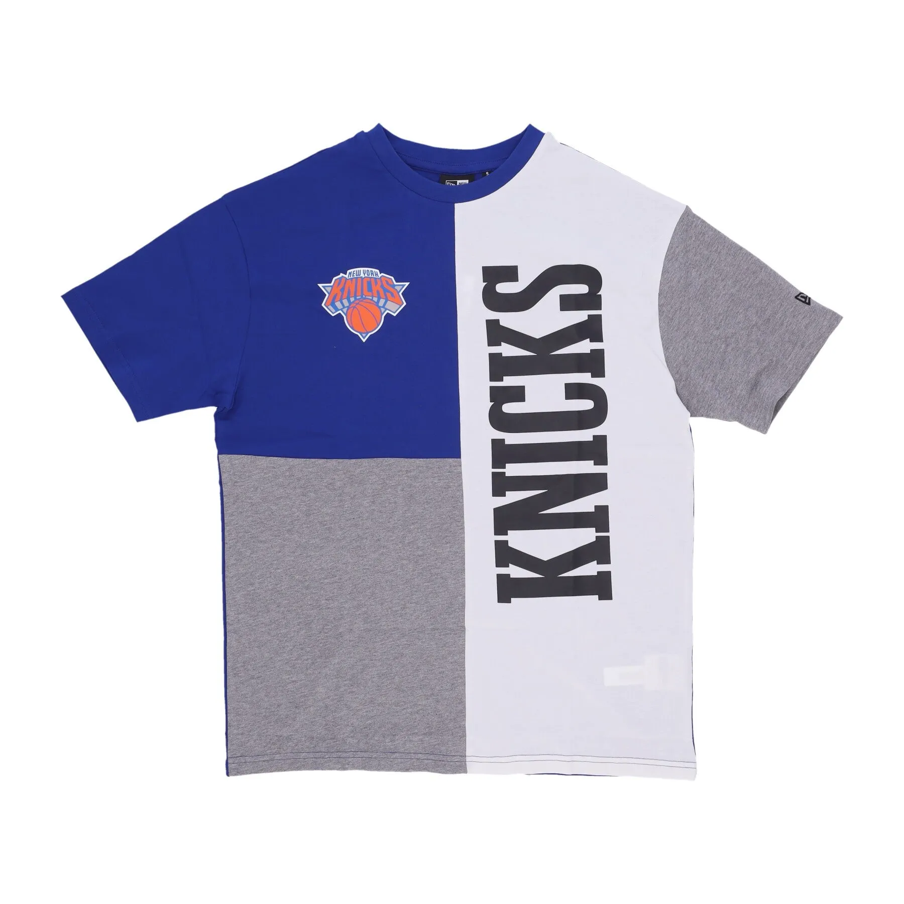Maglietta Uomo Nba Cut And Sew Os Tee Neykni Blue/heather Grey