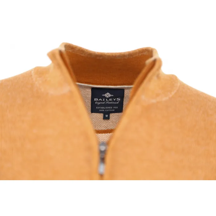 Maglione Camel con zip Baileys