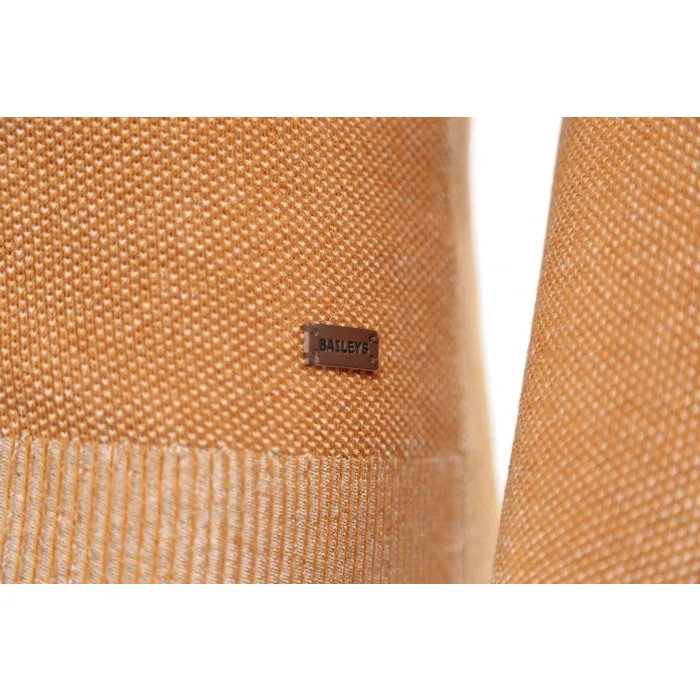 Maglione Camel con zip Baileys